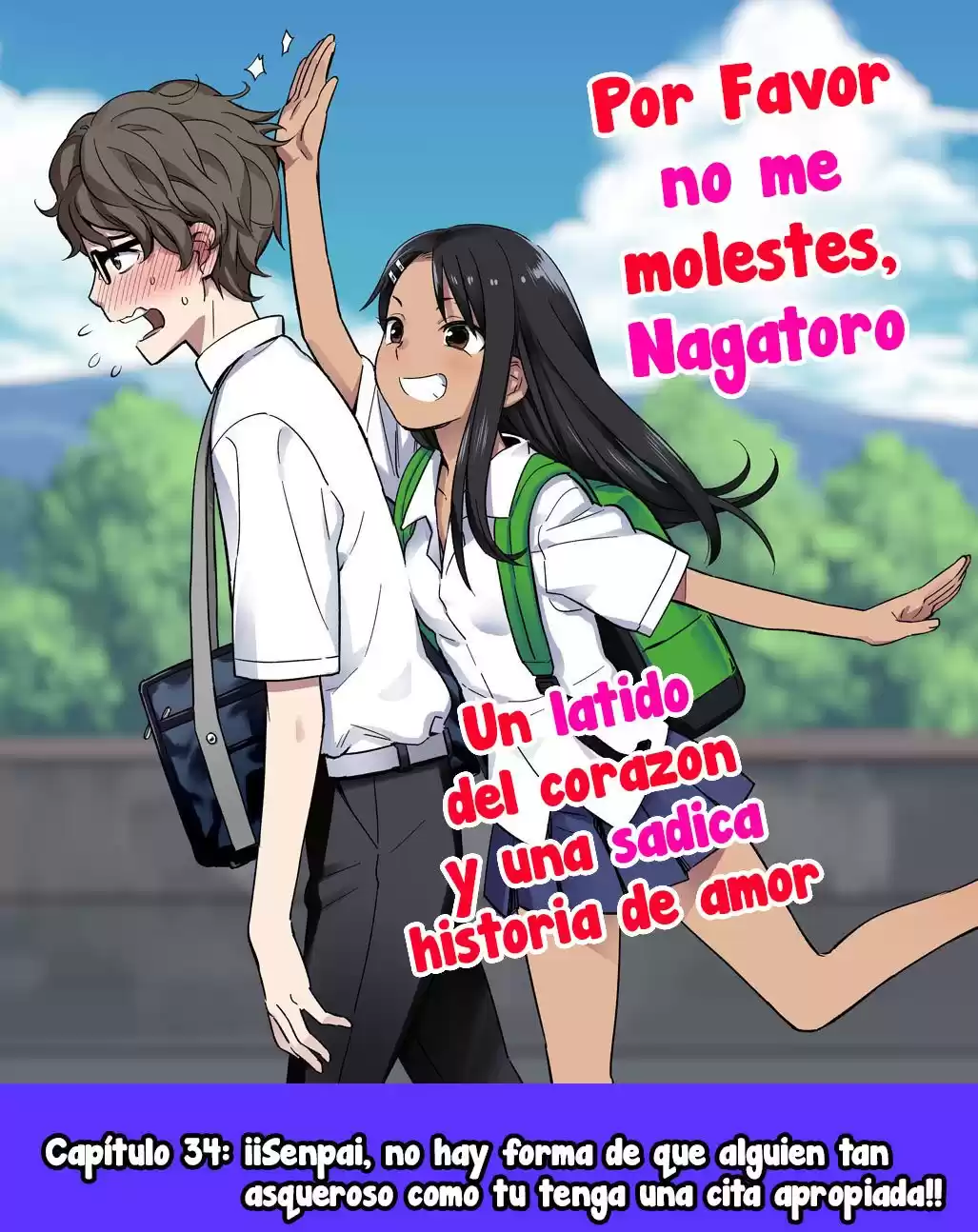 Ijiranaide, Nagatoro-san Capitulo 35: ¡¡Senpai, no hay forma de que alguien tan asqueroso como tu, tenga una cita apropiada!! página 2