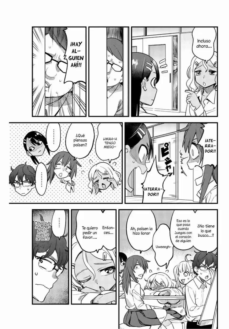 Ijiranaide, Nagatoro-san Capitulo 35: ¡¡Senpai, no hay forma de que alguien tan asqueroso como tu, tenga una cita apropiada!! página 6