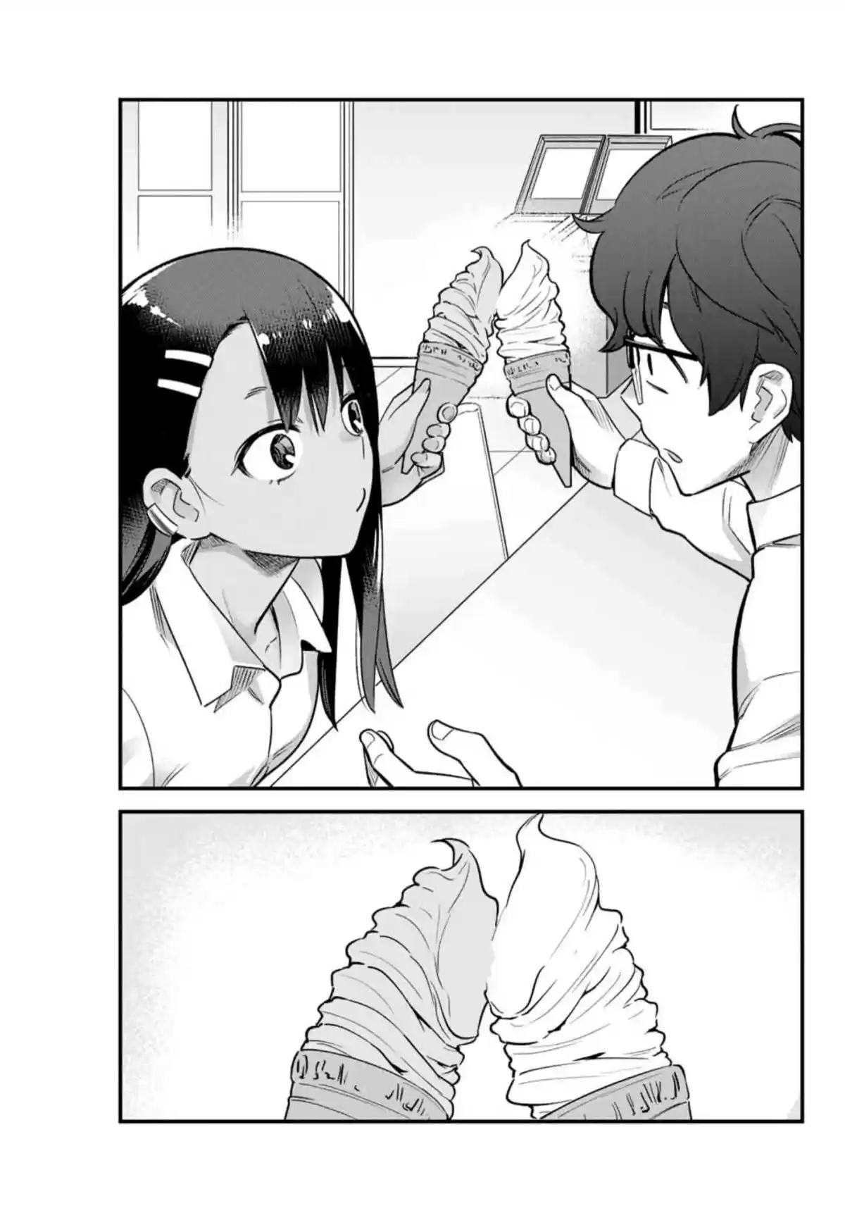 Ijiranaide, Nagatoro-san Capitulo 56: Senpai, entonces ... voy a lamer el tuyo~ página 10