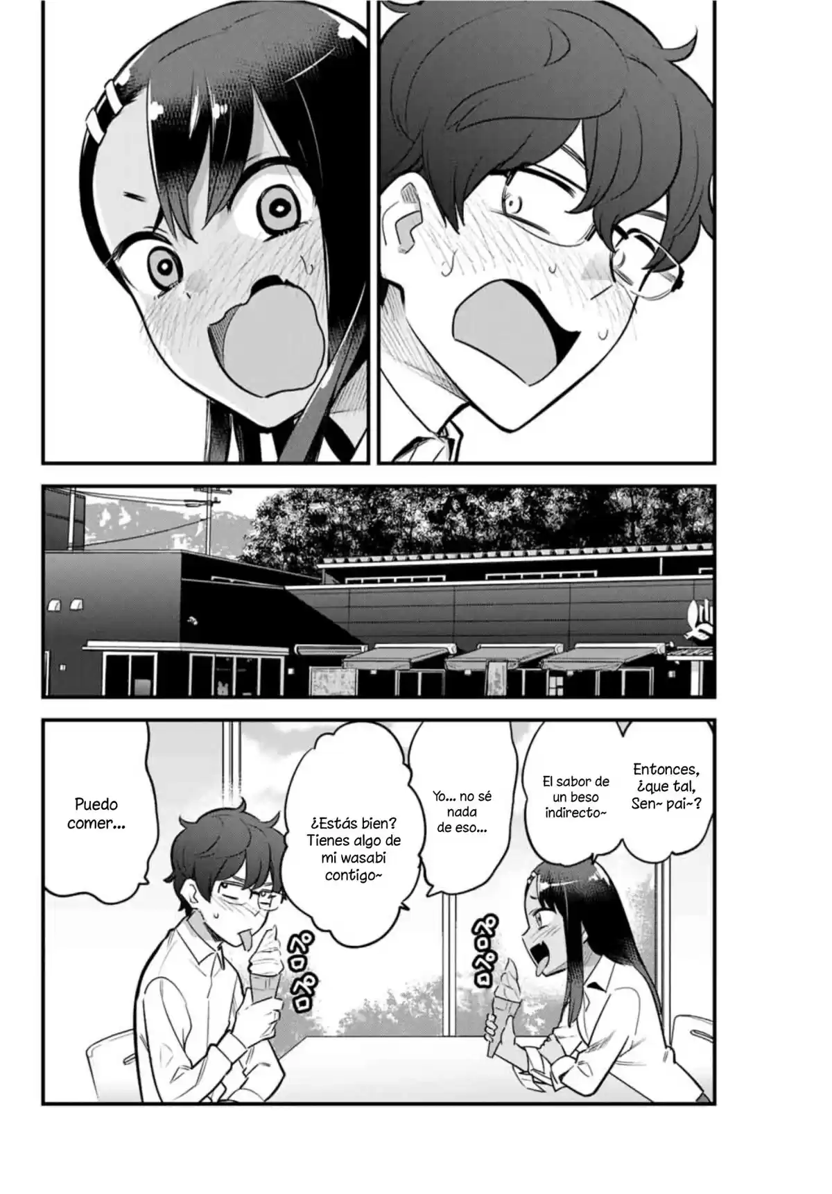 Ijiranaide, Nagatoro-san Capitulo 56: Senpai, entonces ... voy a lamer el tuyo~ página 11