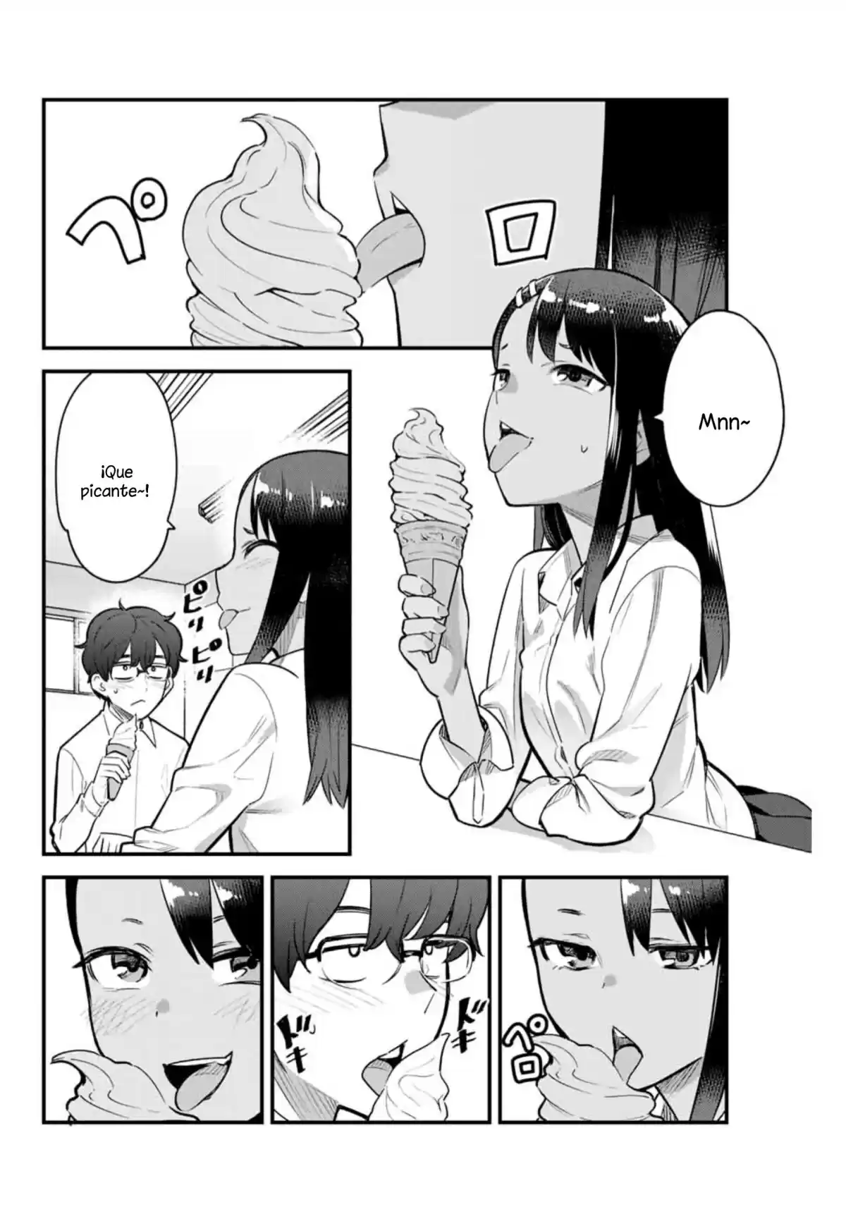 Ijiranaide, Nagatoro-san Capitulo 56: Senpai, entonces ... voy a lamer el tuyo~ página 5