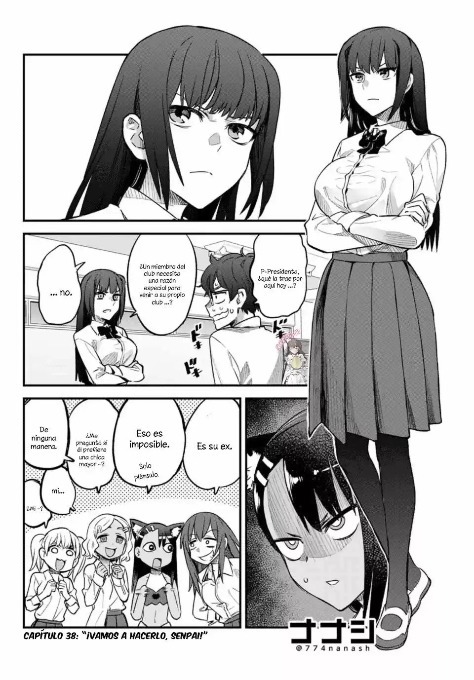 Ijiranaide, Nagatoro-san Capitulo 39: ¡Vamos a hacerlo, Senpai! página 6