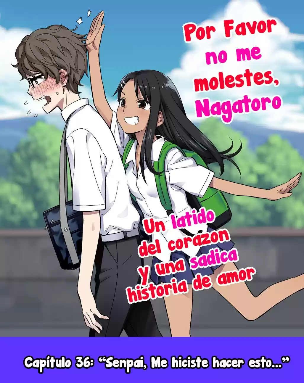 Ijiranaide, Nagatoro-san Capitulo 37: ¡Senpai, me hiciste hacer esto! página 1