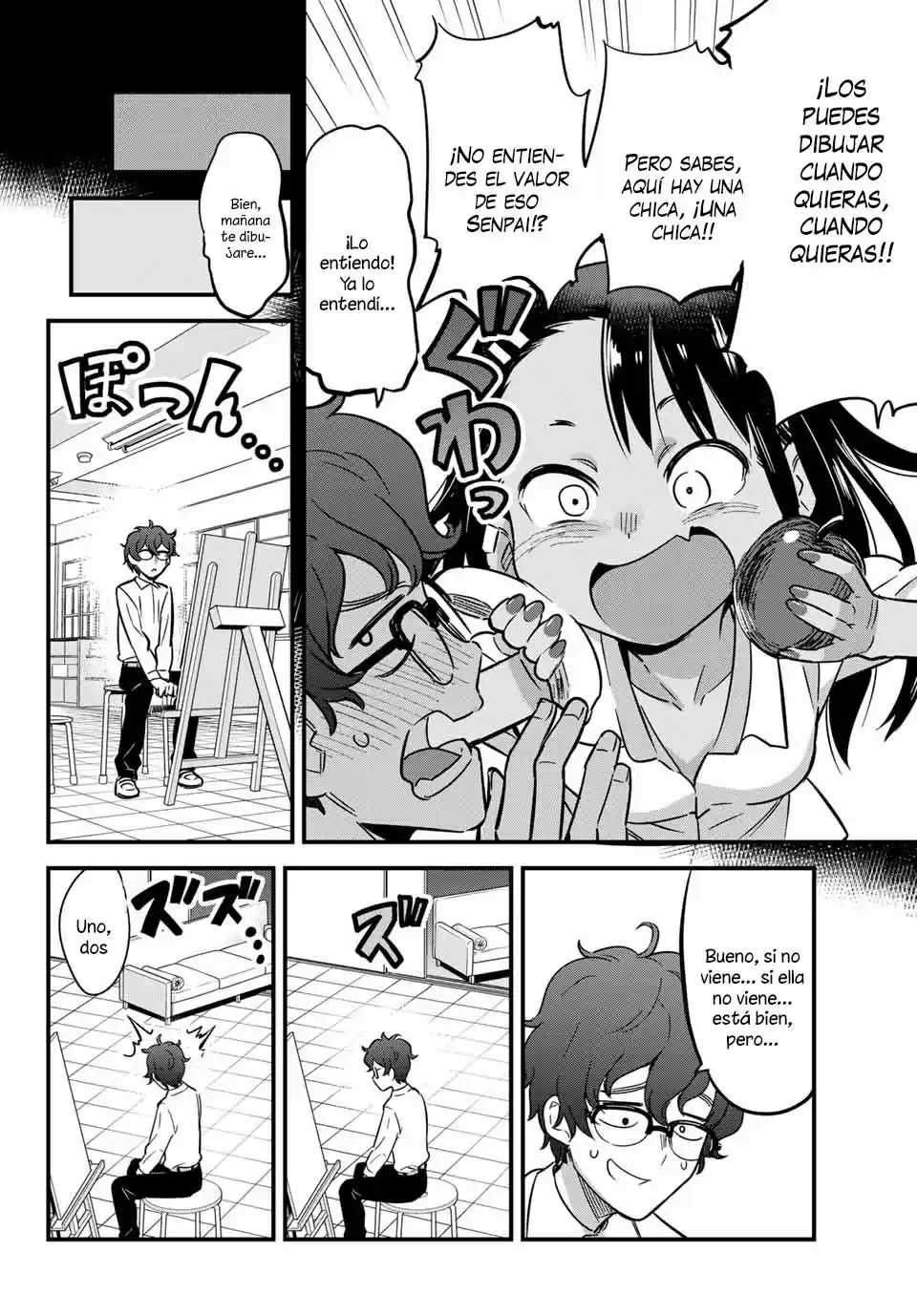 Ijiranaide, Nagatoro-san Capitulo 8: Senpai, eres mas como.... página 3