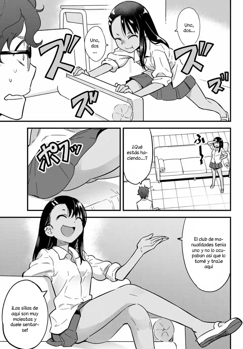 Ijiranaide, Nagatoro-san Capitulo 8: Senpai, eres mas como.... página 4