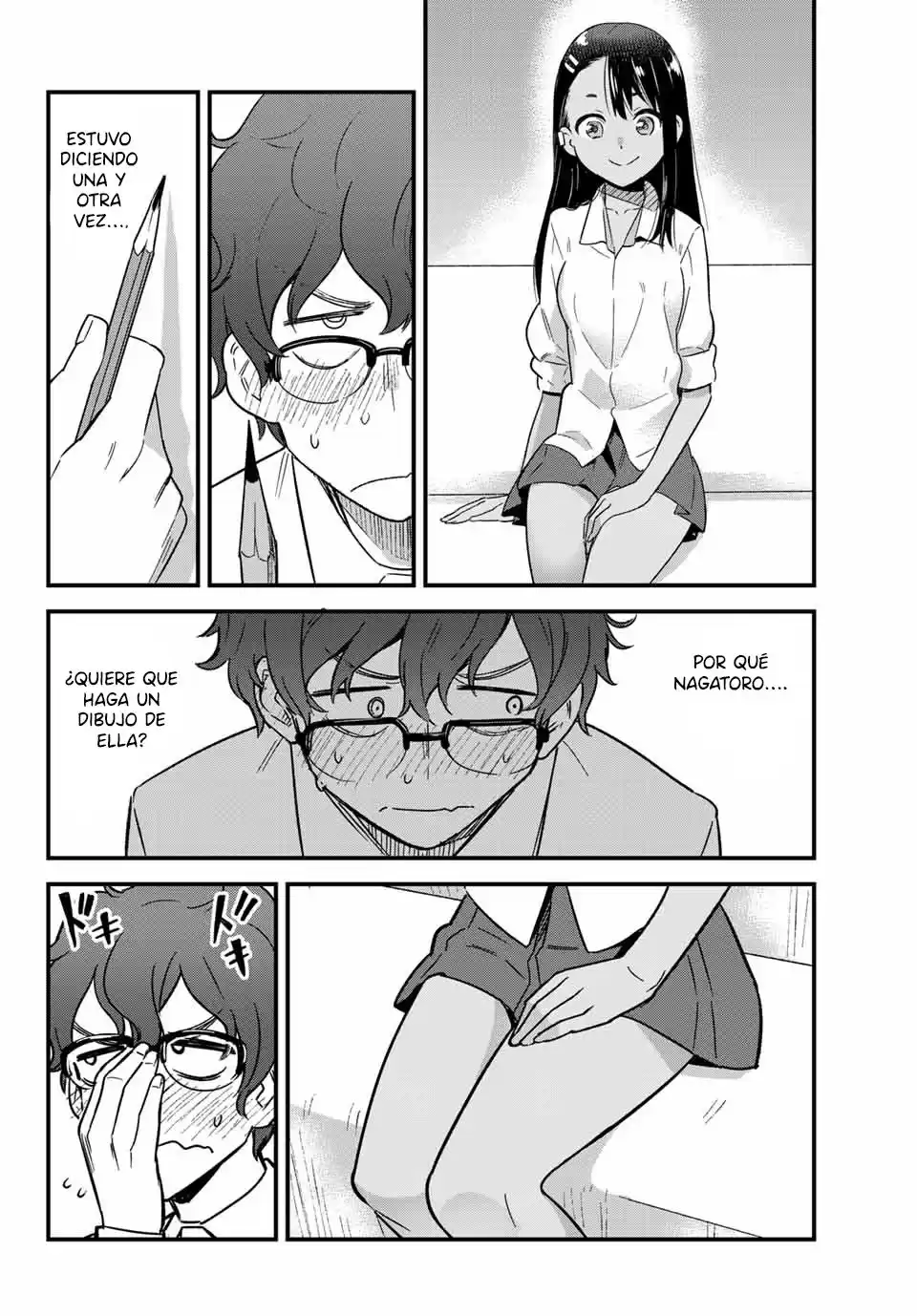 Ijiranaide, Nagatoro-san Capitulo 8: Senpai, eres mas como.... página 7