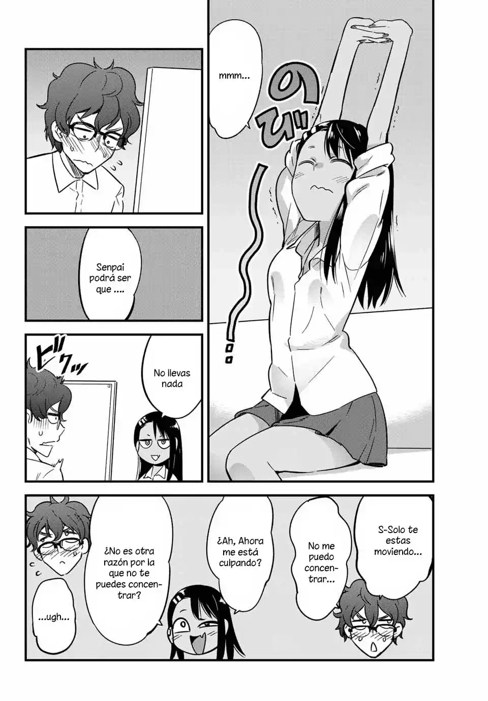 Ijiranaide, Nagatoro-san Capitulo 8: Senpai, eres mas como.... página 9