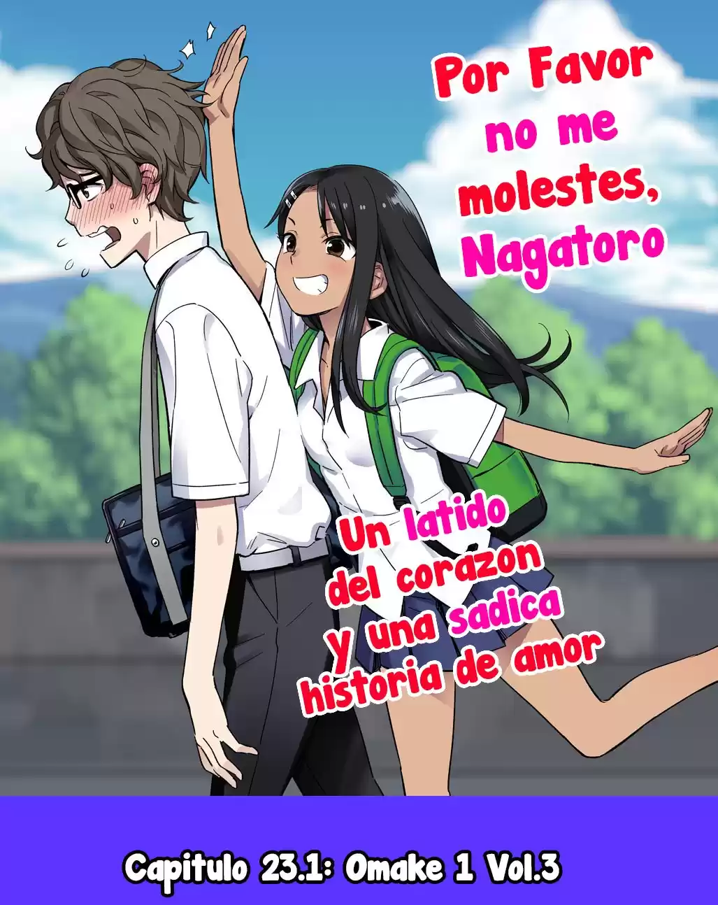 Ijiranaide, Nagatoro-san Capitulo 24.1: ¡¡Que tal, Senpai!! Mira como giro el hula-hula página 1