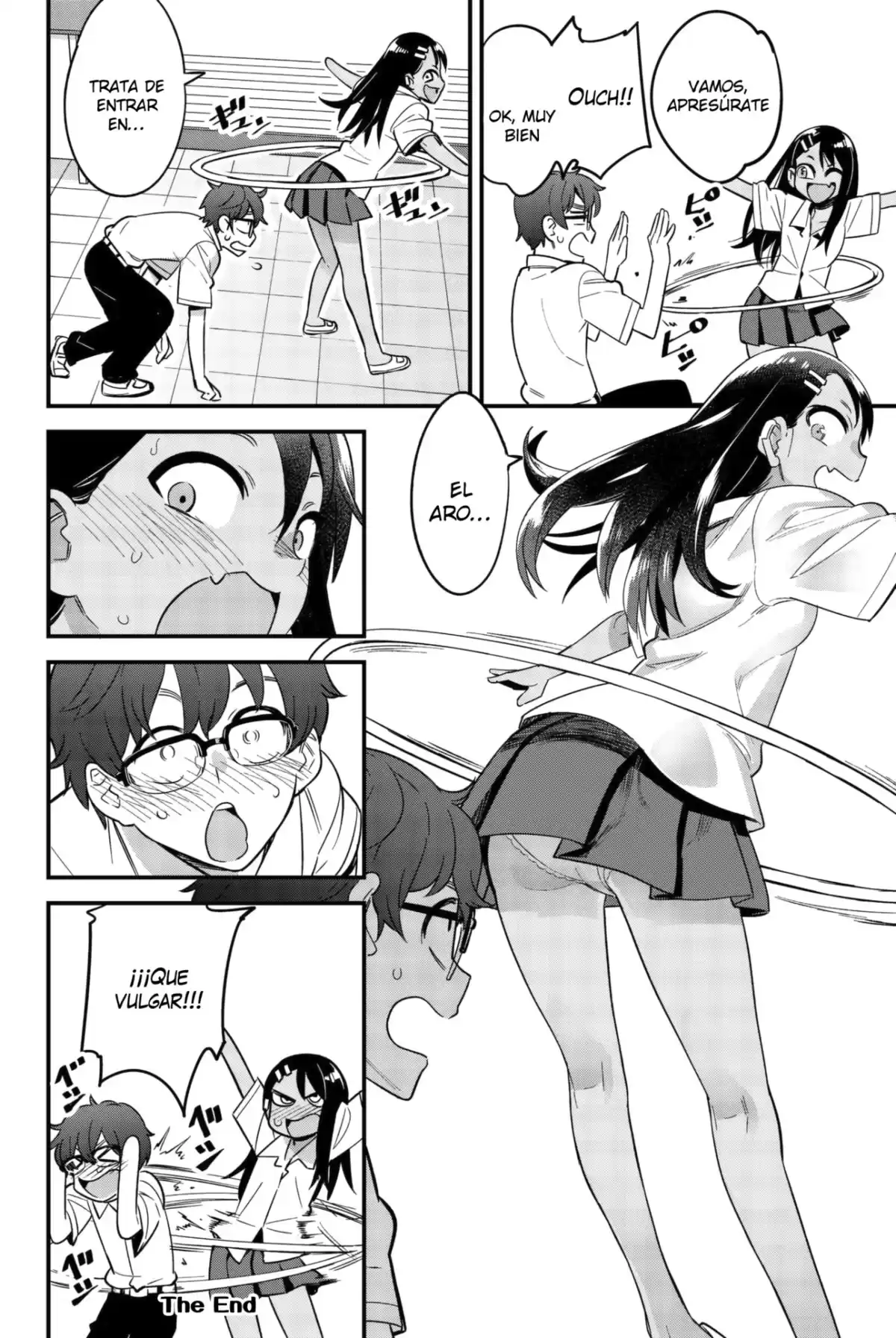 Ijiranaide, Nagatoro-san Capitulo 24.1: ¡¡Que tal, Senpai!! Mira como giro el hula-hula página 3