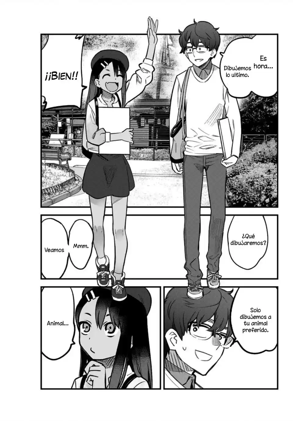 Ijiranaide, Nagatoro-san Capitulo 53: ¿Tienes algún problema con mi Senpai…? página 12