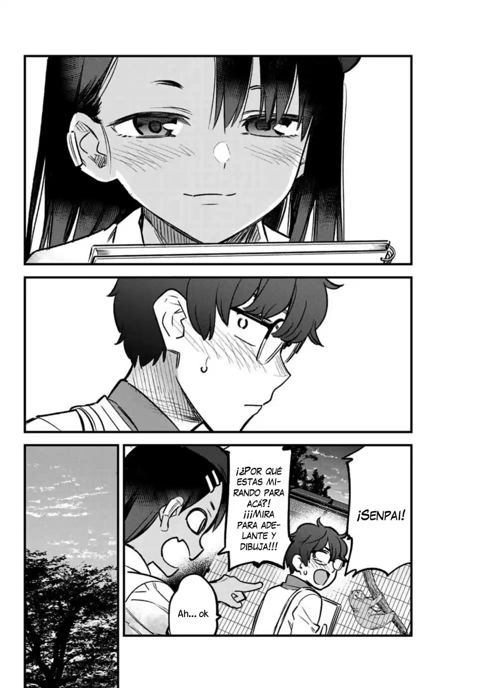 Ijiranaide, Nagatoro-san Capitulo 53: ¿Tienes algún problema con mi Senpai…? página 15