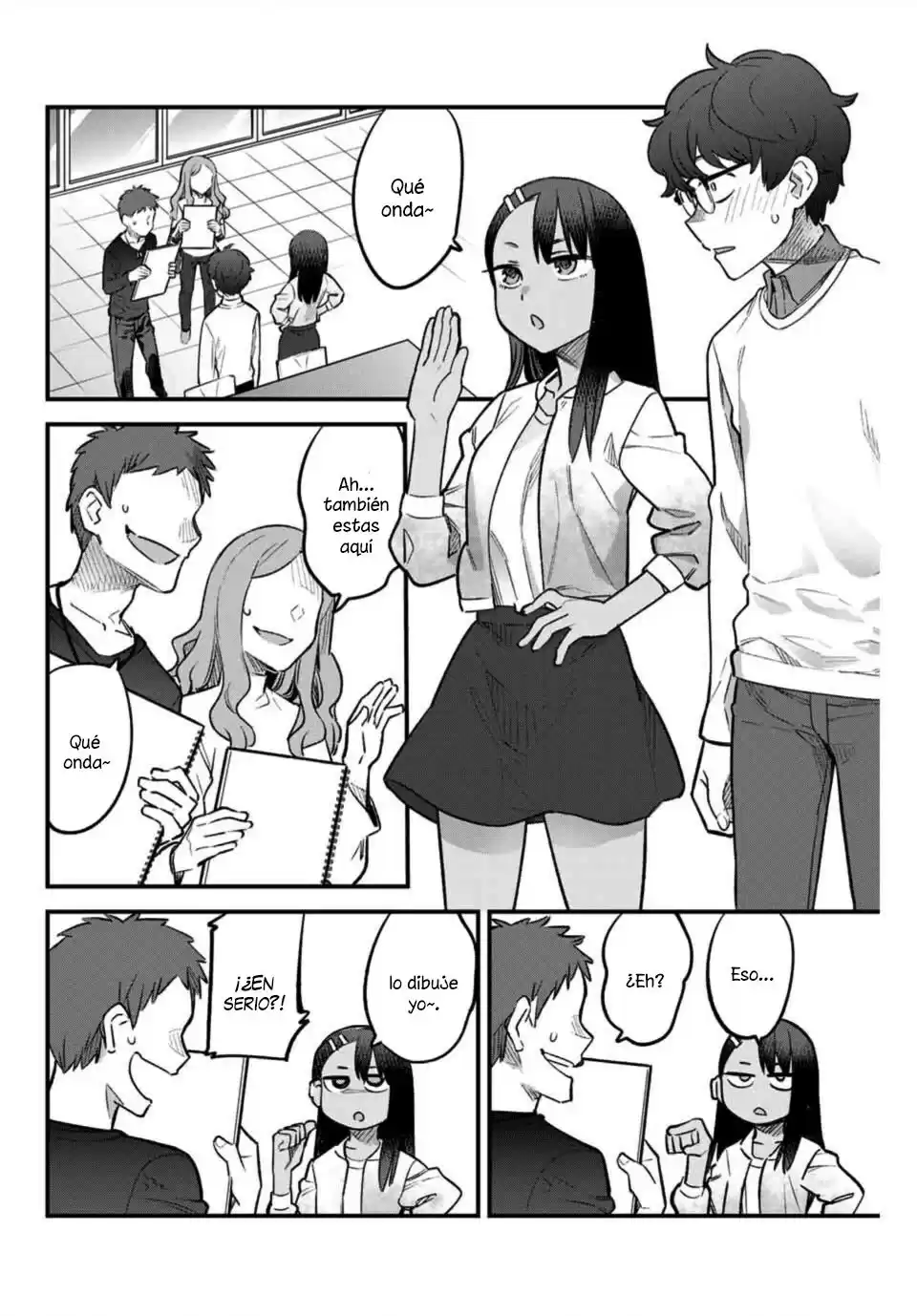 Ijiranaide, Nagatoro-san Capitulo 53: ¿Tienes algún problema con mi Senpai…? página 3