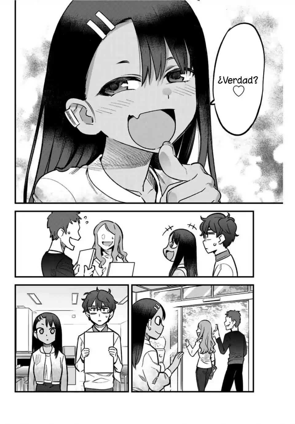 Ijiranaide, Nagatoro-san Capitulo 53: ¿Tienes algún problema con mi Senpai…? página 7