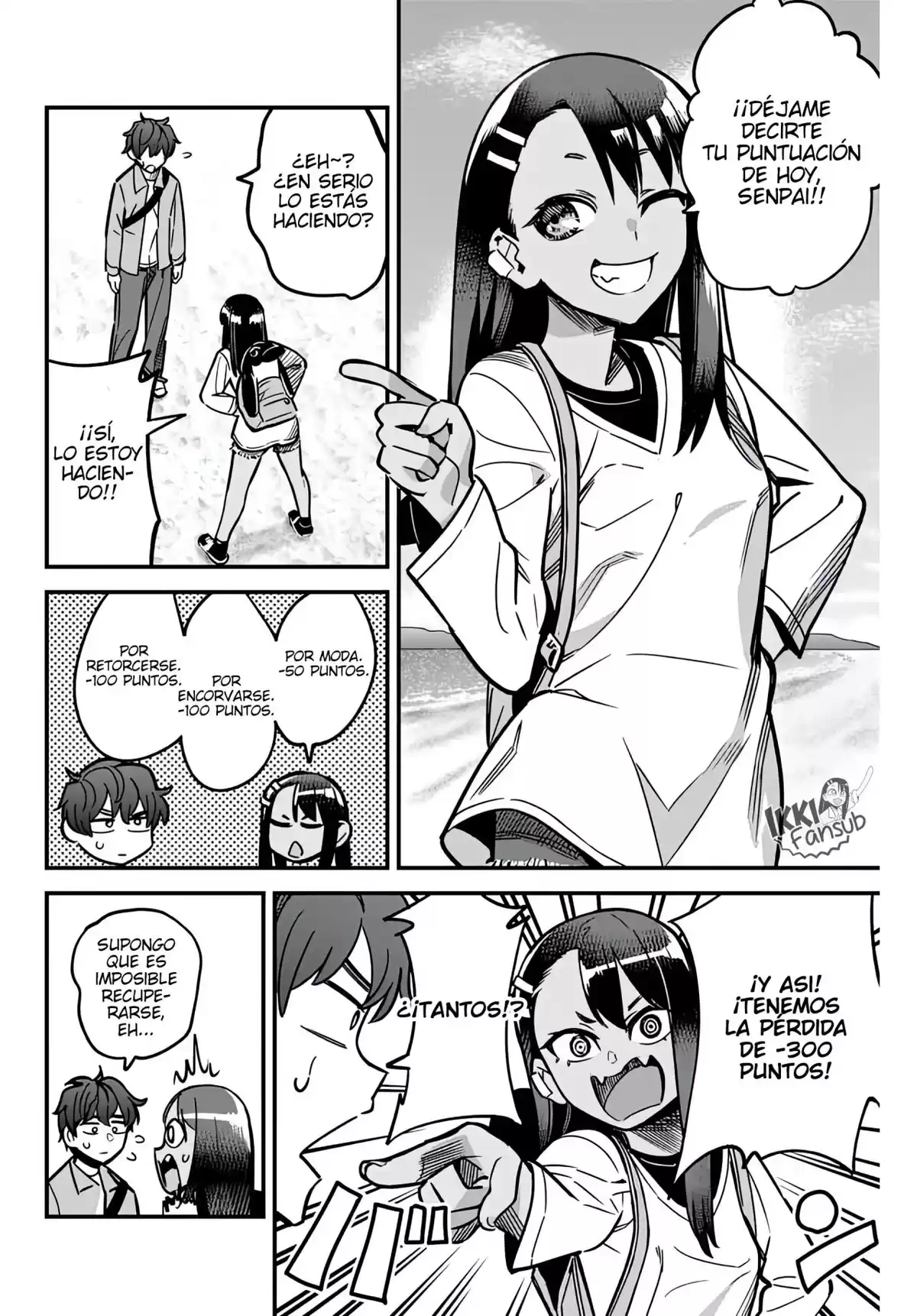 Ijiranaide, Nagatoro-san Capitulo 90: ¡¡Déjame decirte tu puntaje, senpai!! página 13