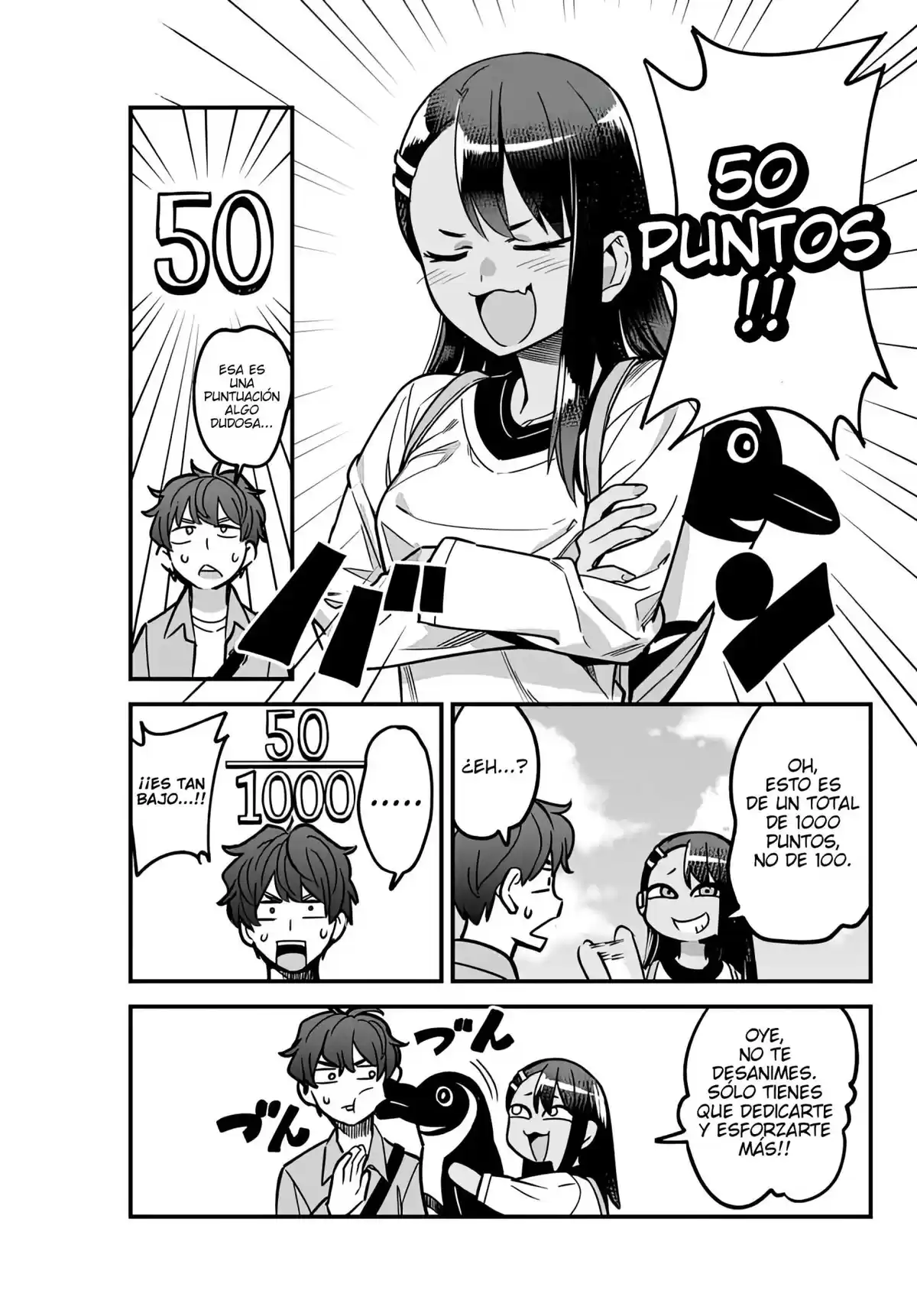 Ijiranaide, Nagatoro-san Capitulo 90: ¡¡Déjame decirte tu puntaje, senpai!! página 16