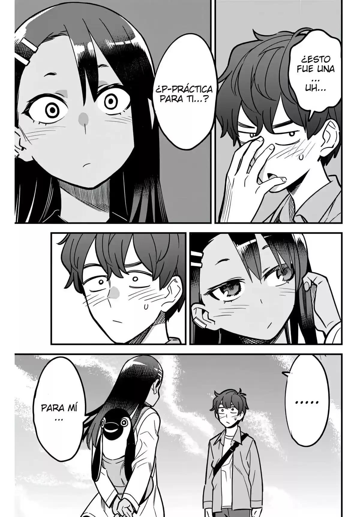 Ijiranaide, Nagatoro-san Capitulo 90: ¡¡Déjame decirte tu puntaje, senpai!! página 18