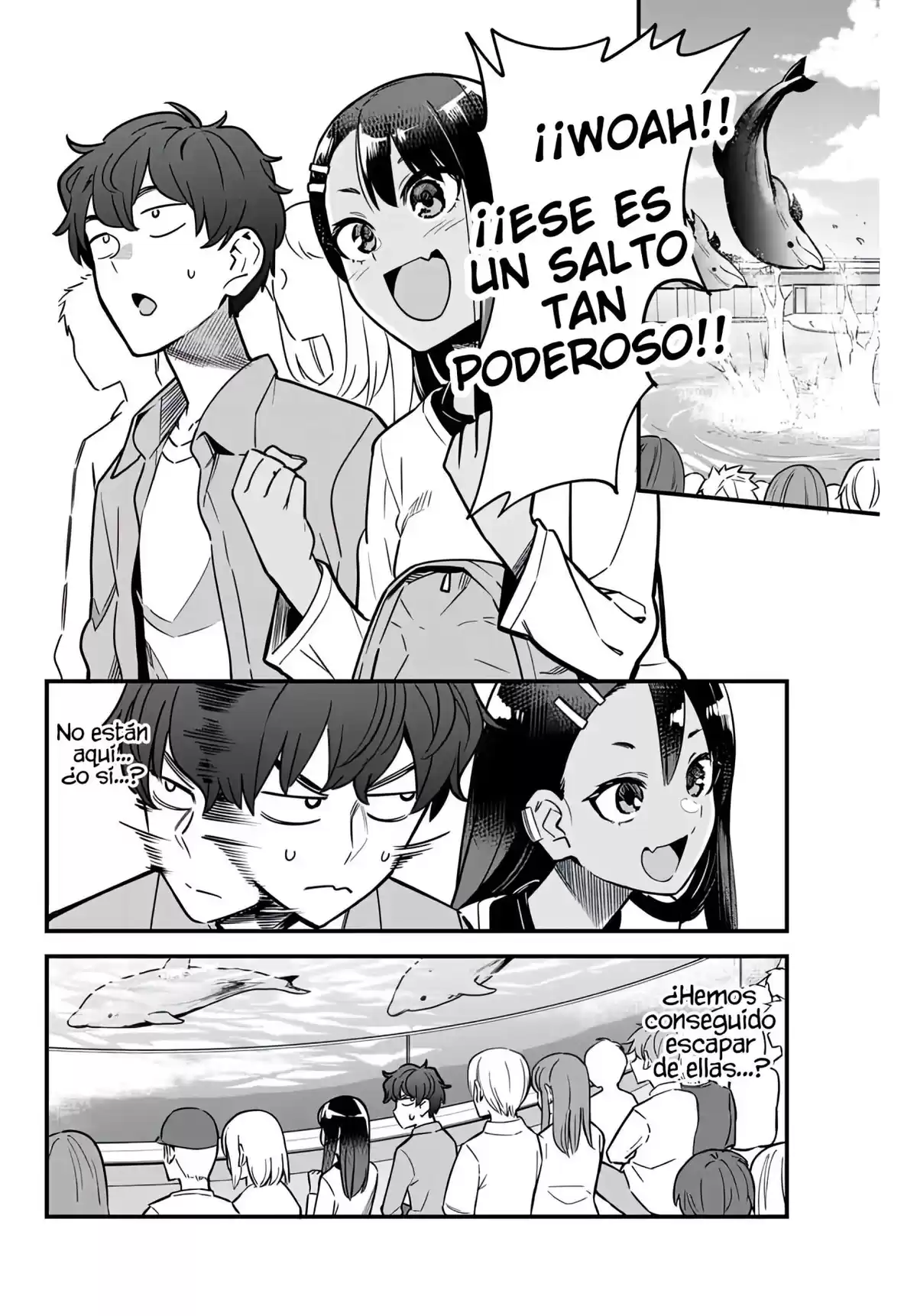 Ijiranaide, Nagatoro-san Capitulo 90: ¡¡Déjame decirte tu puntaje, senpai!! página 3