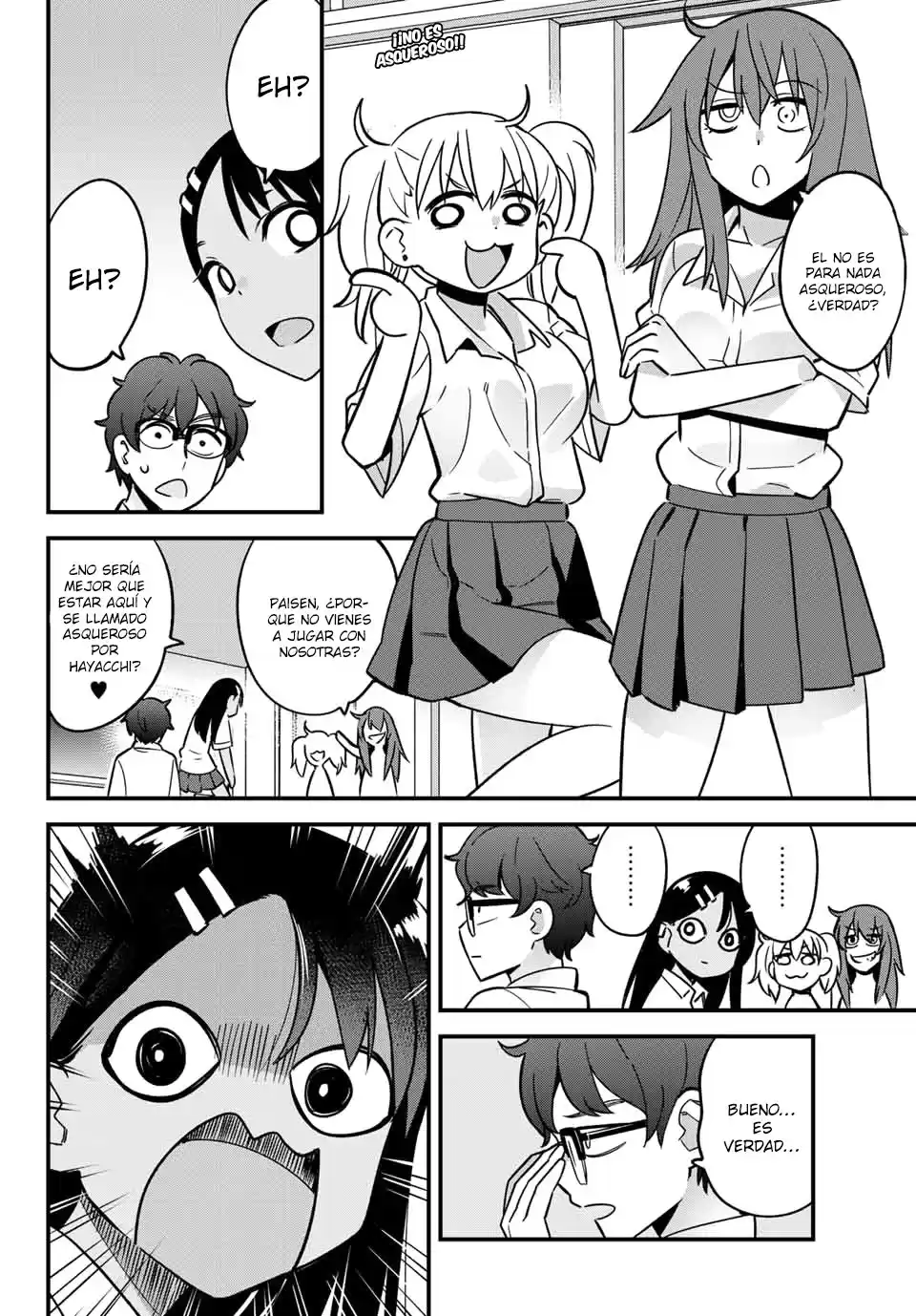 Ijiranaide, Nagatoro-san Capitulo 24.2: Eres totalmente asqueroso~ Senpai ❤ página 3