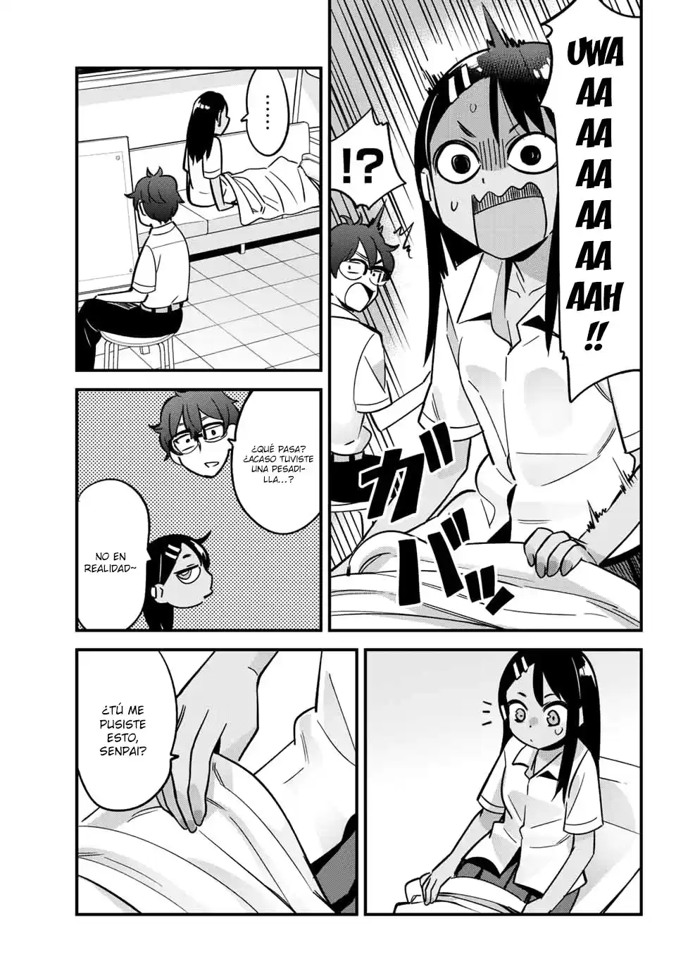 Ijiranaide, Nagatoro-san Capitulo 24.2: Eres totalmente asqueroso~ Senpai ❤ página 4