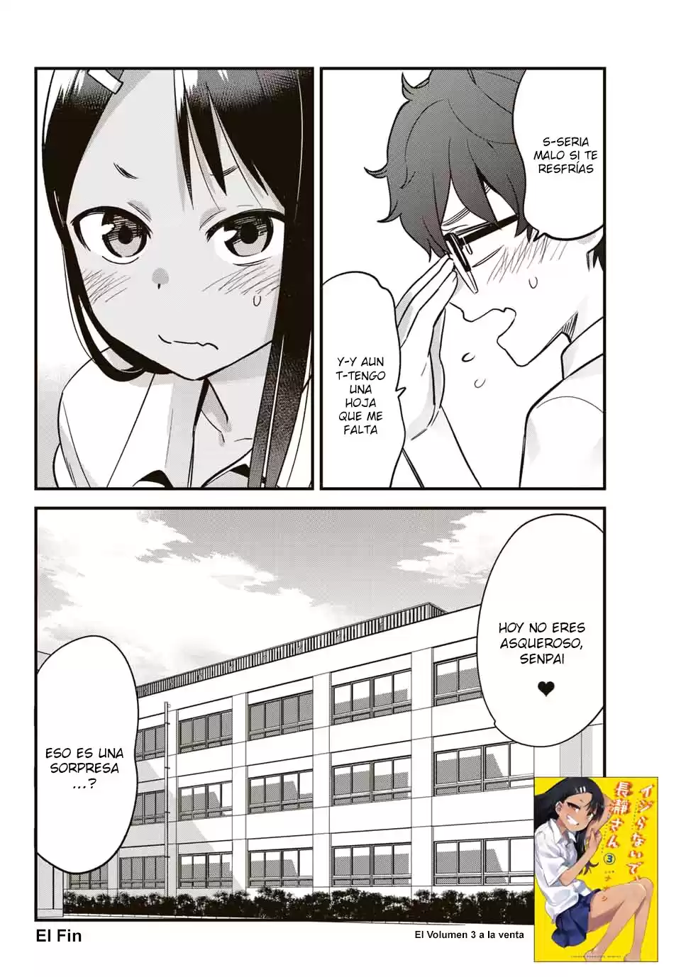 Ijiranaide, Nagatoro-san Capitulo 24.2: Eres totalmente asqueroso~ Senpai ❤ página 5