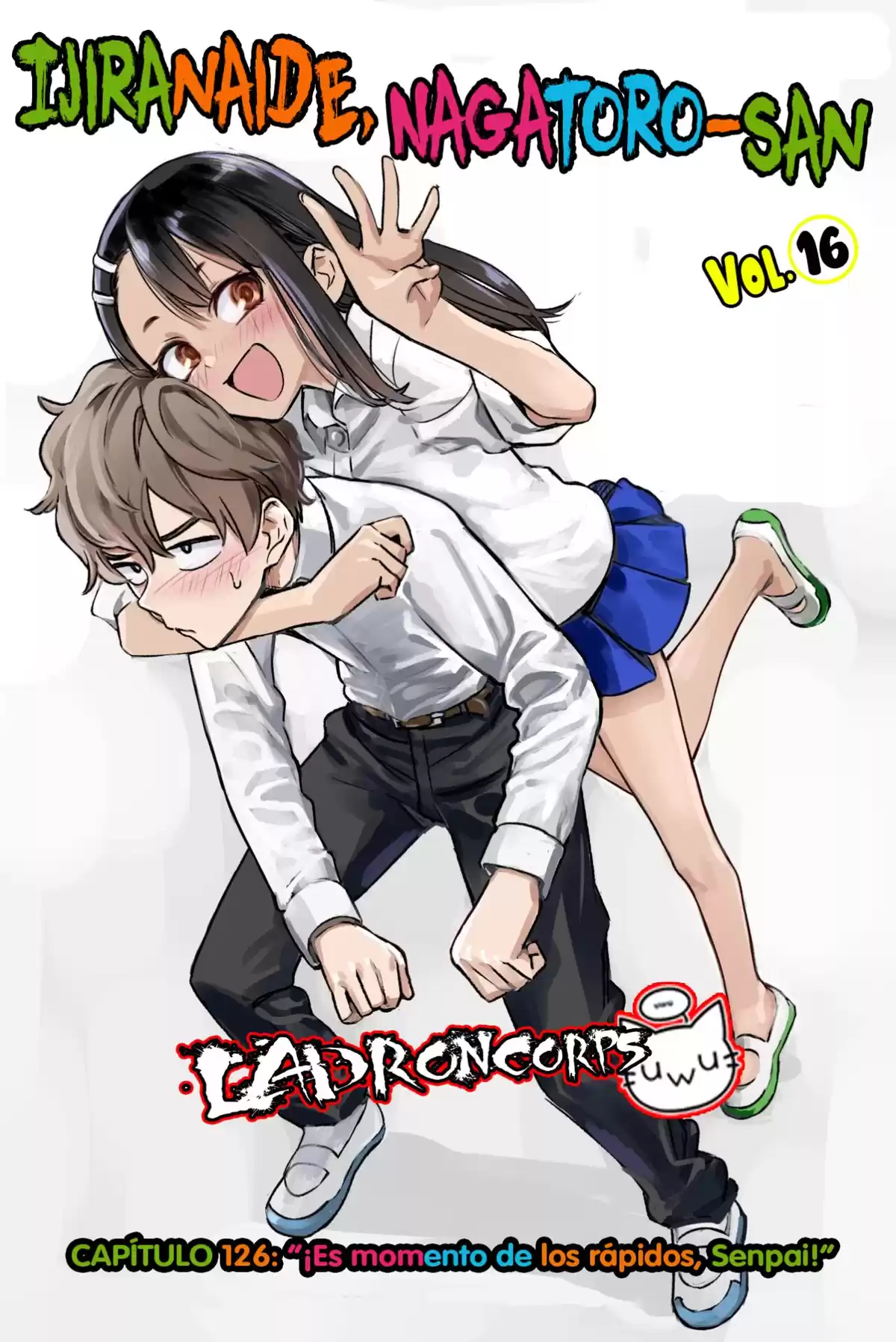 Ijiranaide, Nagatoro-san Capitulo 127: ¡Es hora de los rápidos, senpai! página 1