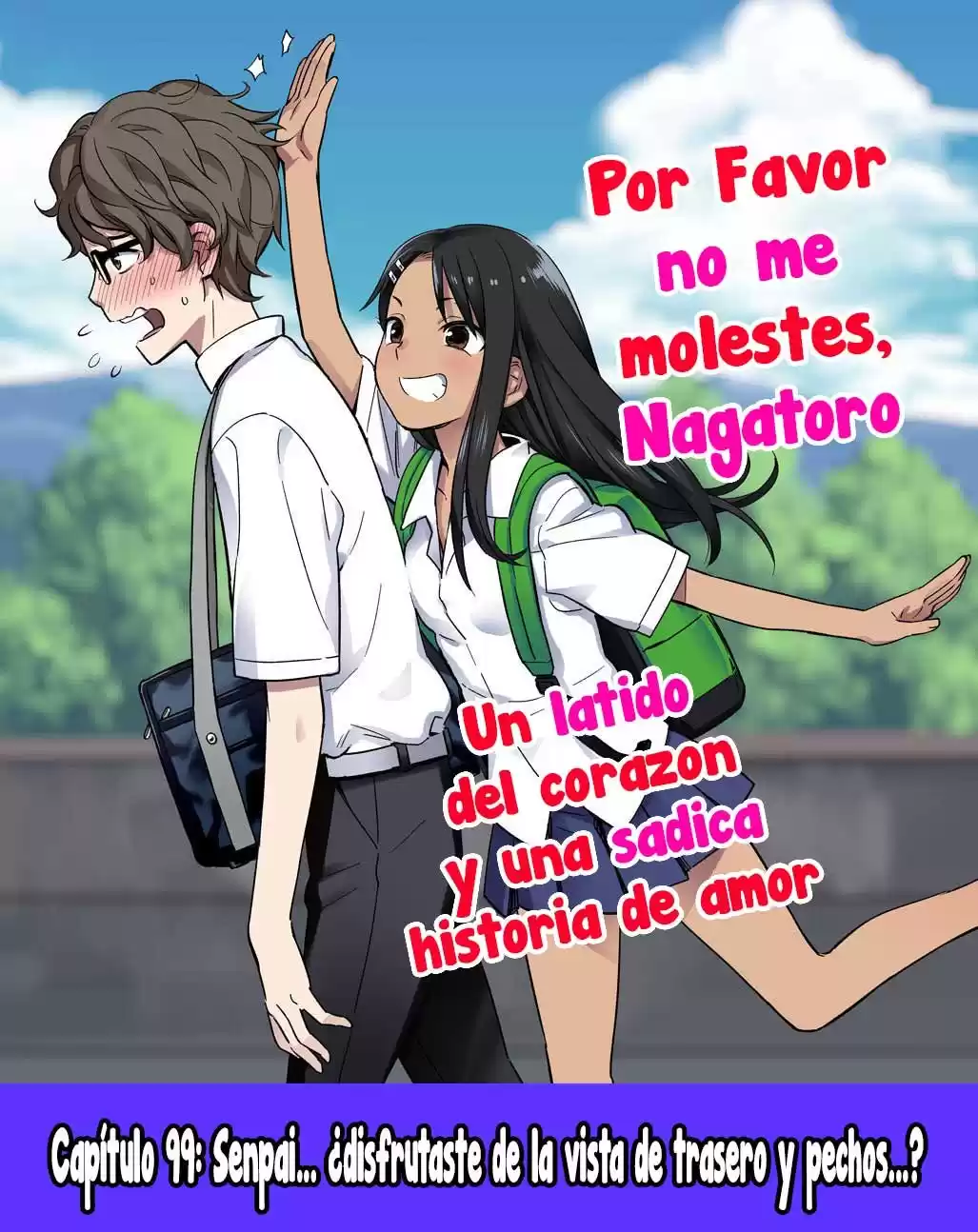 Ijiranaide, Nagatoro-san Capitulo 100: Senpai... ¿Disfrutaste de la vista de trasero y pechos...? página 1