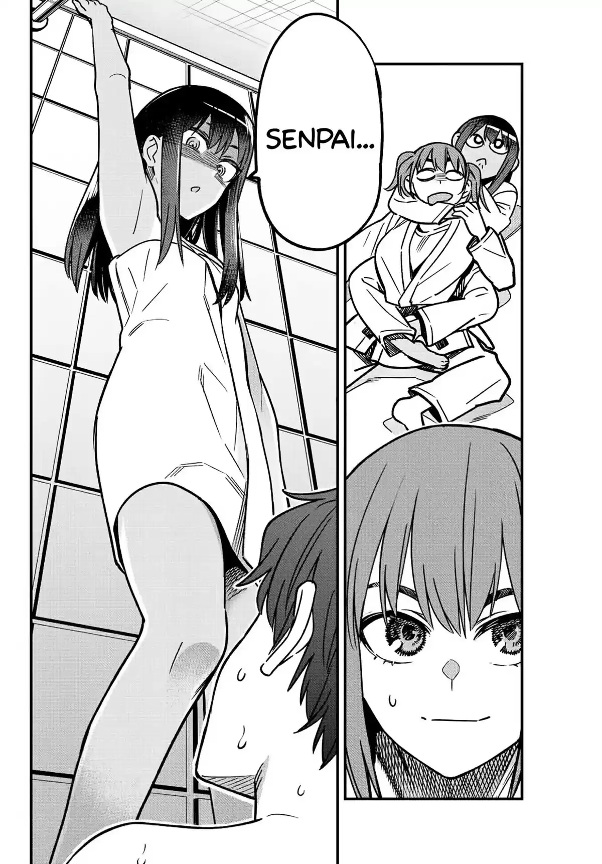 Ijiranaide, Nagatoro-san Capitulo 100: Senpai... ¿Disfrutaste de la vista de trasero y pechos...? página 22