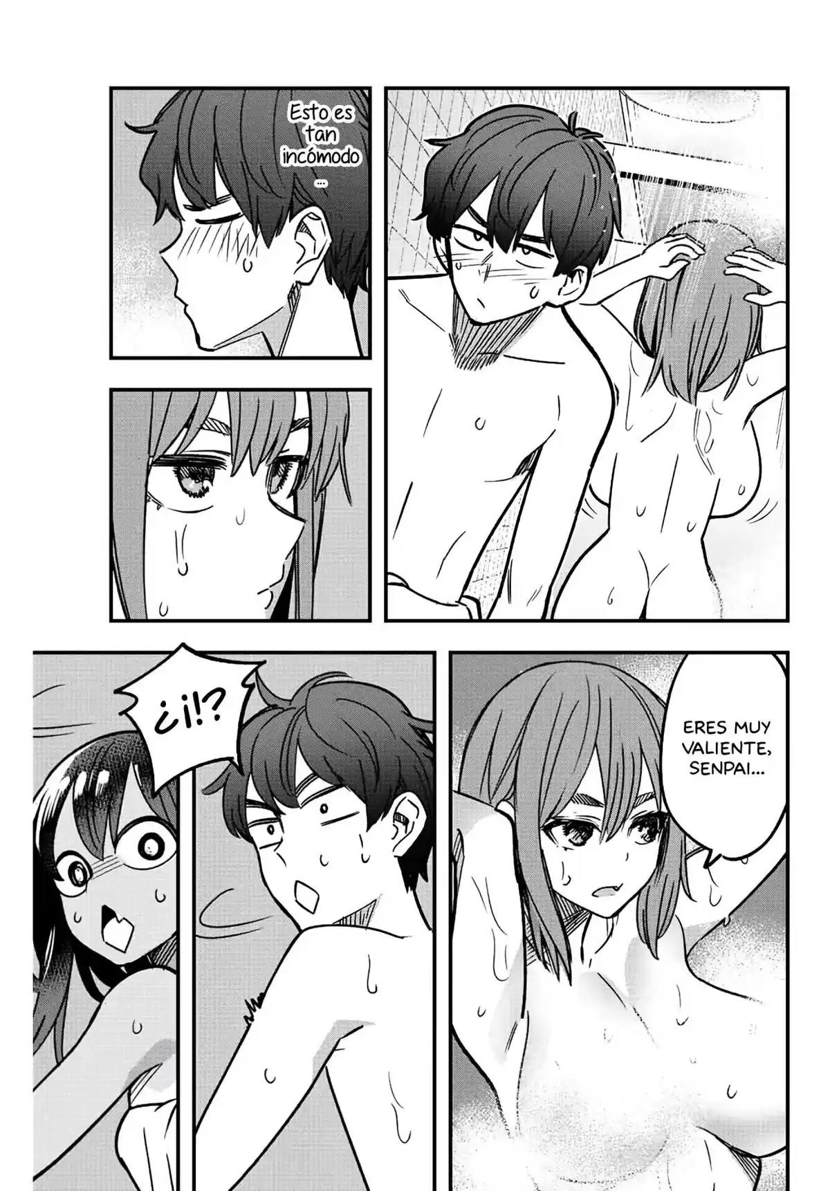 Ijiranaide, Nagatoro-san Capitulo 100: Senpai... ¿Disfrutaste de la vista de trasero y pechos...? página 7