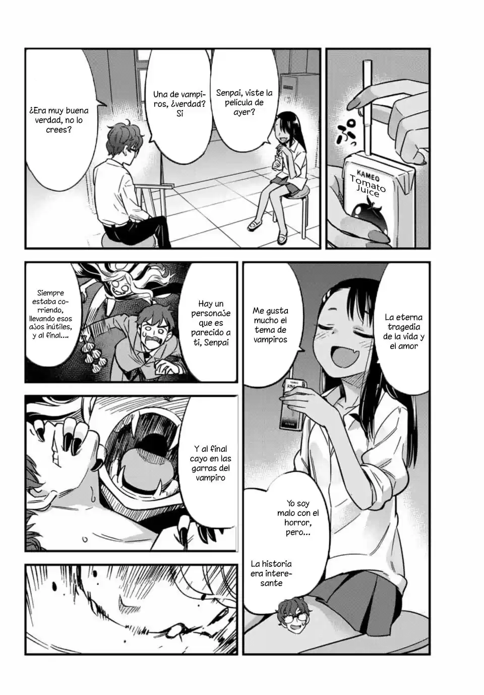 Ijiranaide, Nagatoro-san Capitulo 5: Senpai, por favor, lávate los dientes página 3