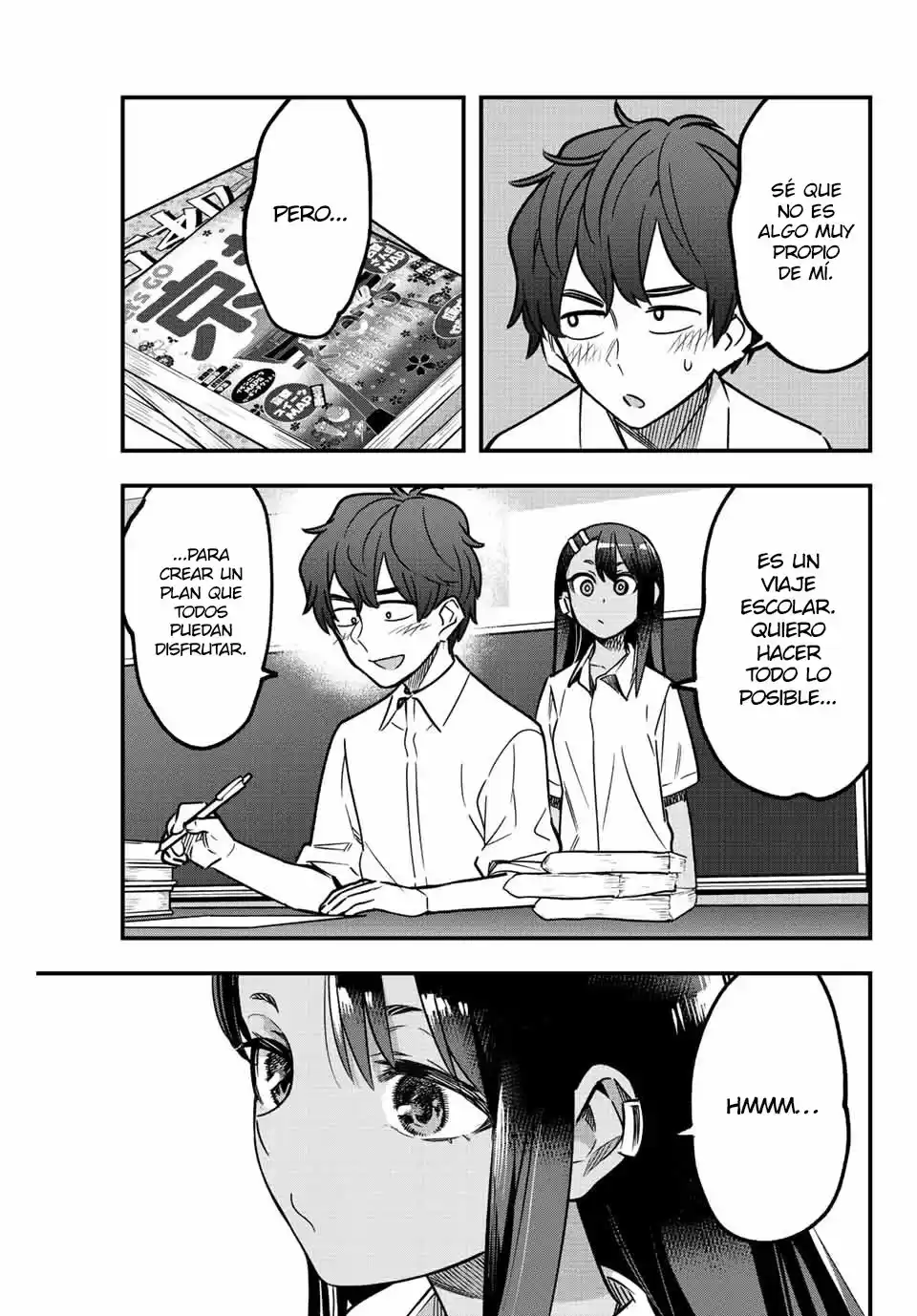 Ijiranaide, Nagatoro-san Capitulo 101: Si estuviéramos en el mismo año escolar... página 4