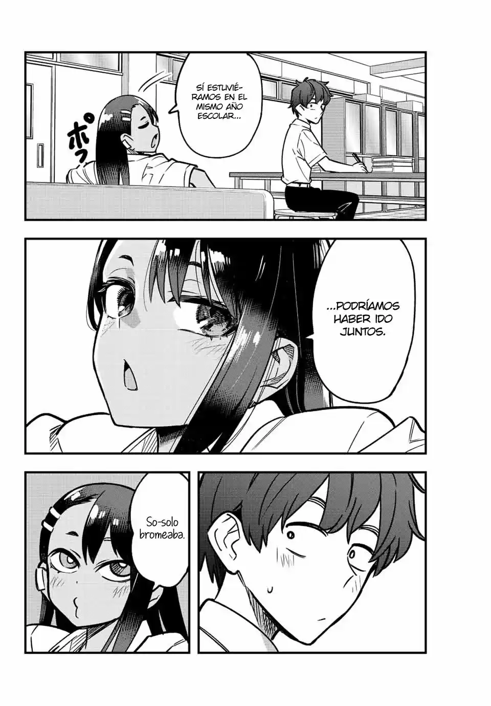 Ijiranaide, Nagatoro-san Capitulo 101: Si estuviéramos en el mismo año escolar... página 5