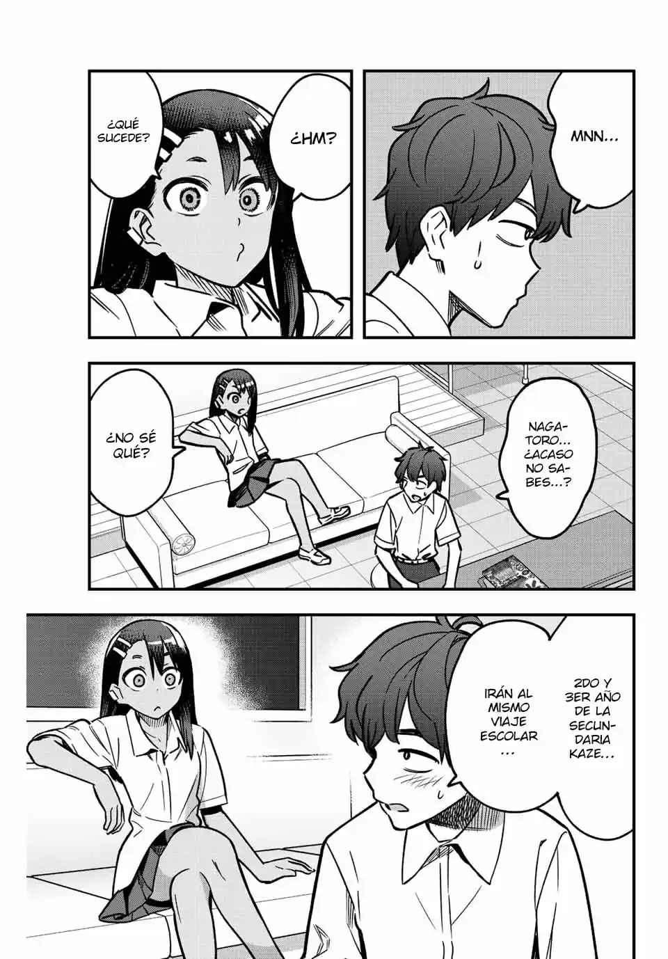 Ijiranaide, Nagatoro-san Capitulo 101: Si estuviéramos en el mismo año escolar... página 6