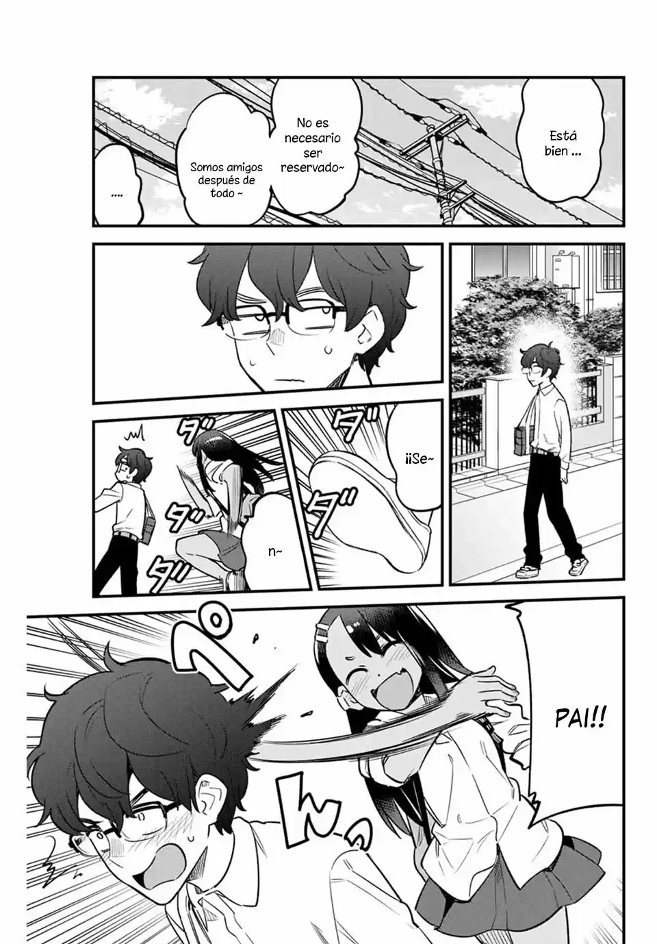 Ijiranaide, Nagatoro-san Capitulo 48: Senpai, somos amigos después de todo~ página 8