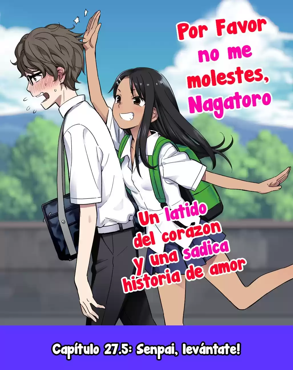 Ijiranaide, Nagatoro-san Capitulo 28.5: Senpai, levántate! página 1