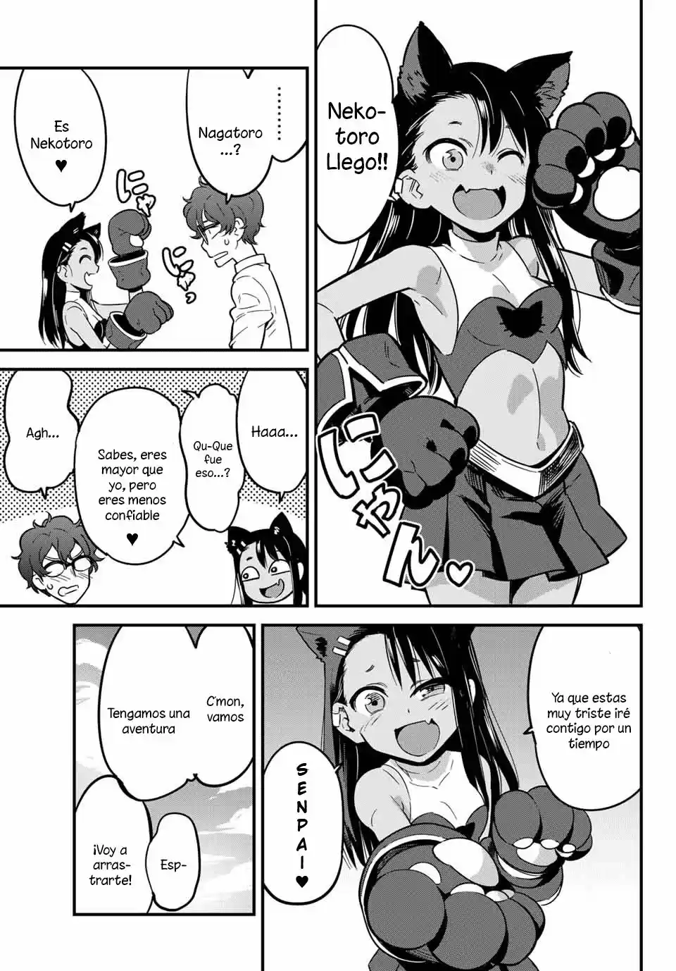 Ijiranaide, Nagatoro-san Capitulo 9: Senpai, eres muy sencillo página 4