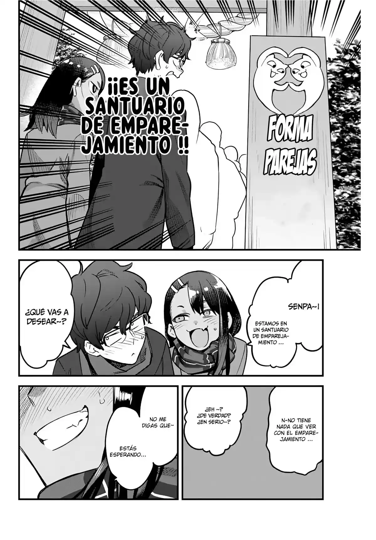 Ijiranaide, Nagatoro-san Capitulo 73: Entonces, ¿Qué deseaste, Senpai? página 14