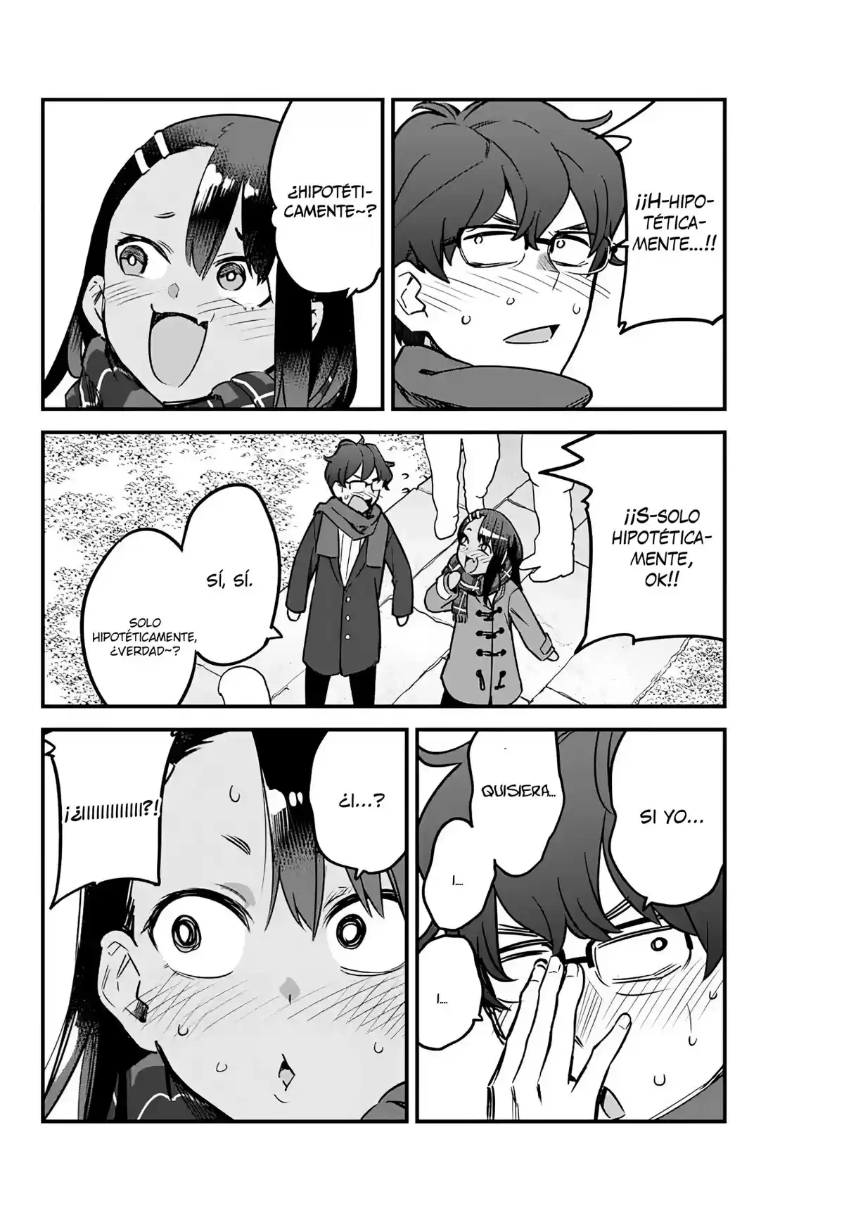 Ijiranaide, Nagatoro-san Capitulo 73: Entonces, ¿Qué deseaste, Senpai? página 16