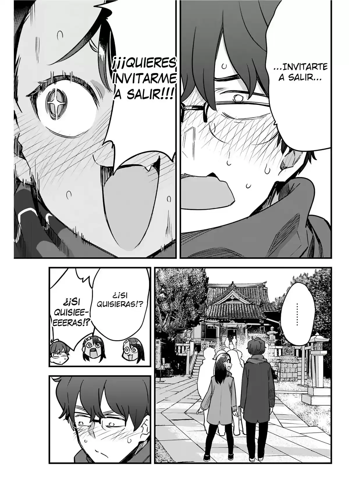 Ijiranaide, Nagatoro-san Capitulo 73: Entonces, ¿Qué deseaste, Senpai? página 17