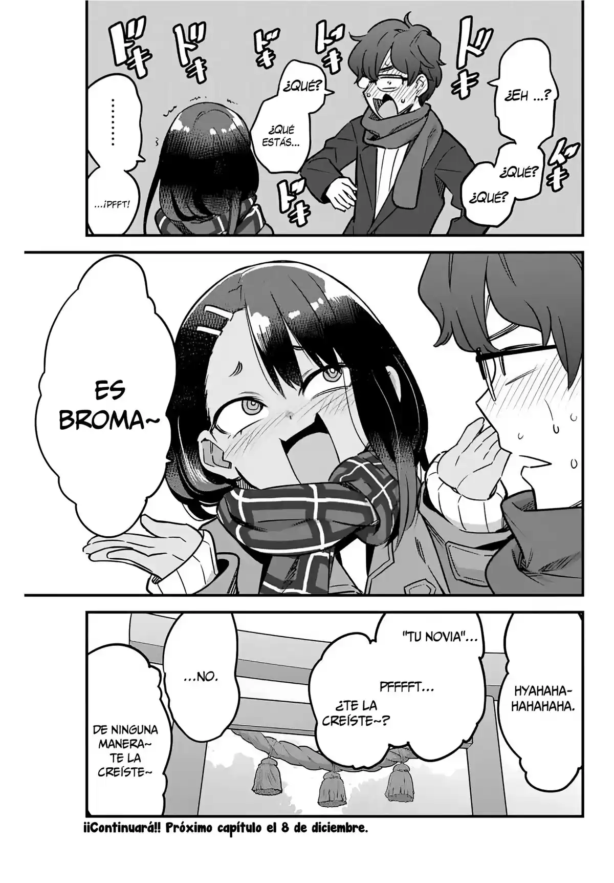 Ijiranaide, Nagatoro-san Capitulo 73: Entonces, ¿Qué deseaste, Senpai? página 23