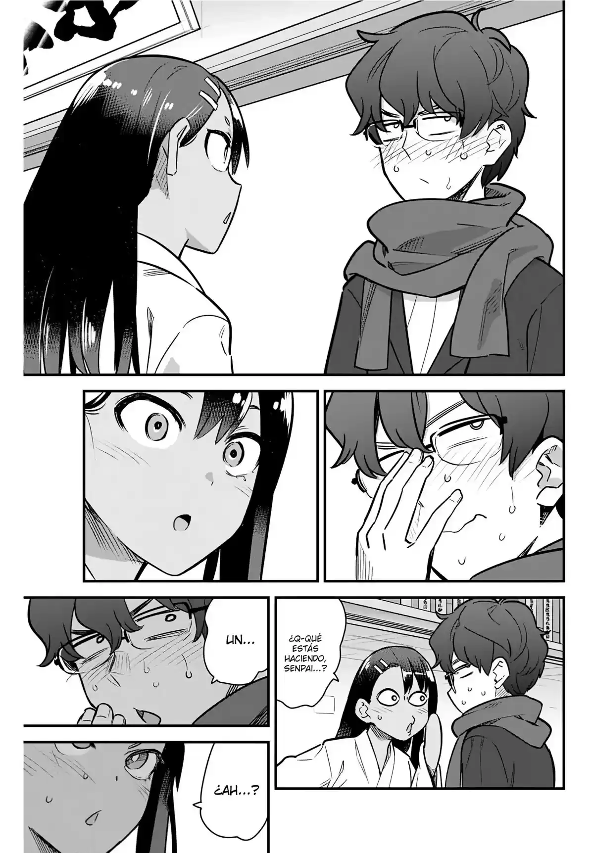 Ijiranaide, Nagatoro-san Capitulo 73: Entonces, ¿Qué deseaste, Senpai? página 5