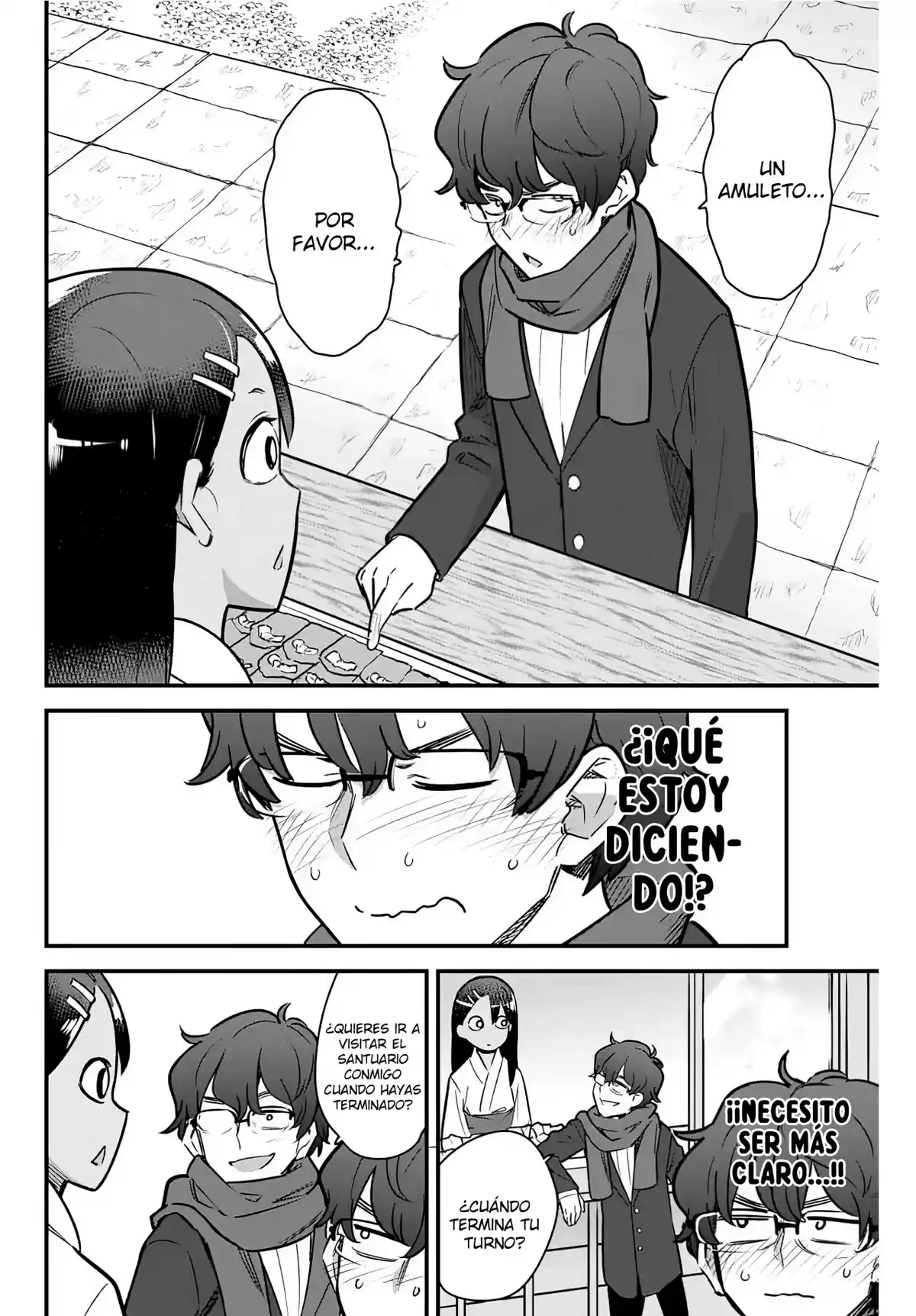 Ijiranaide, Nagatoro-san Capitulo 73: Entonces, ¿Qué deseaste, Senpai? página 6