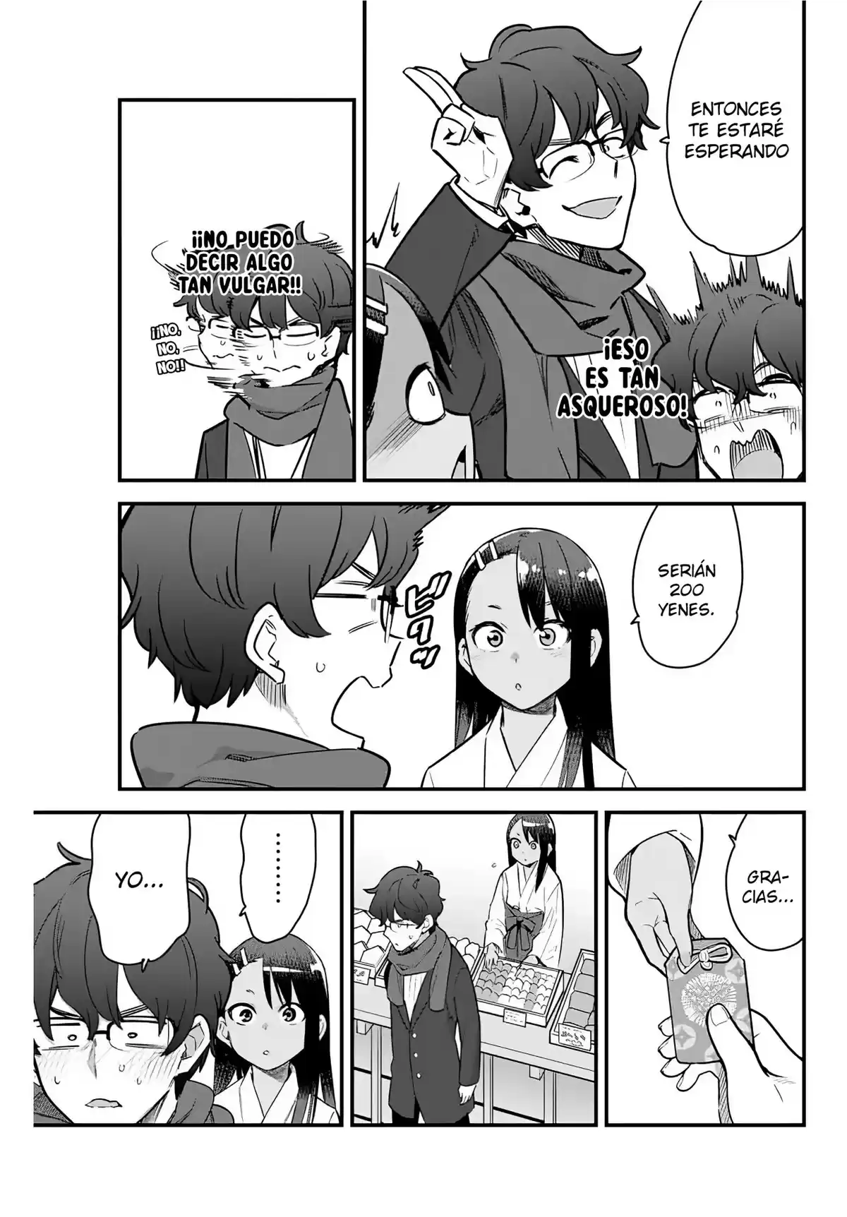 Ijiranaide, Nagatoro-san Capitulo 73: Entonces, ¿Qué deseaste, Senpai? página 7