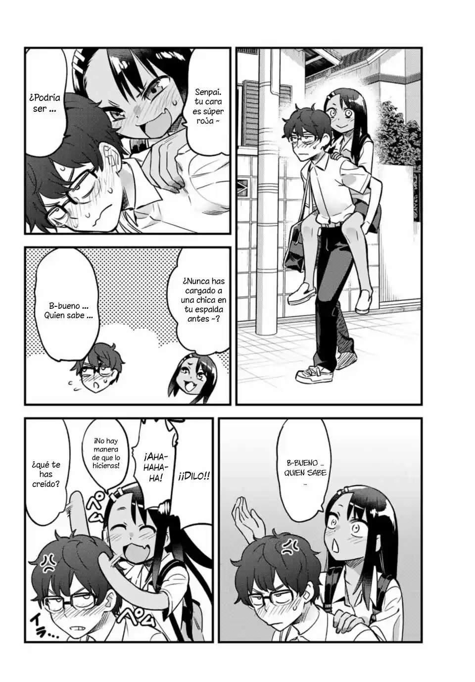 Ijiranaide, Nagatoro-san Capitulo 31: ¡Senpai, Vamos a jugar piedra papel o tijeras! página 12