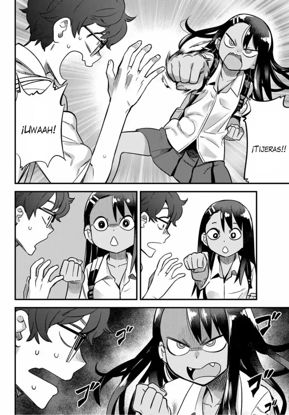 Ijiranaide, Nagatoro-san Capitulo 31: ¡Senpai, Vamos a jugar piedra papel o tijeras! página 4