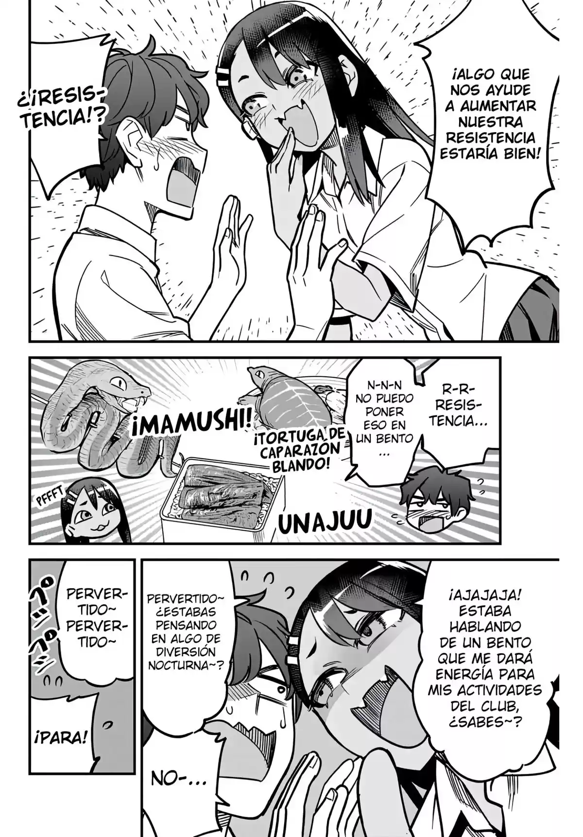 Ijiranaide, Nagatoro-san Capitulo 94: Senpai... estás bajando la guardia página 4