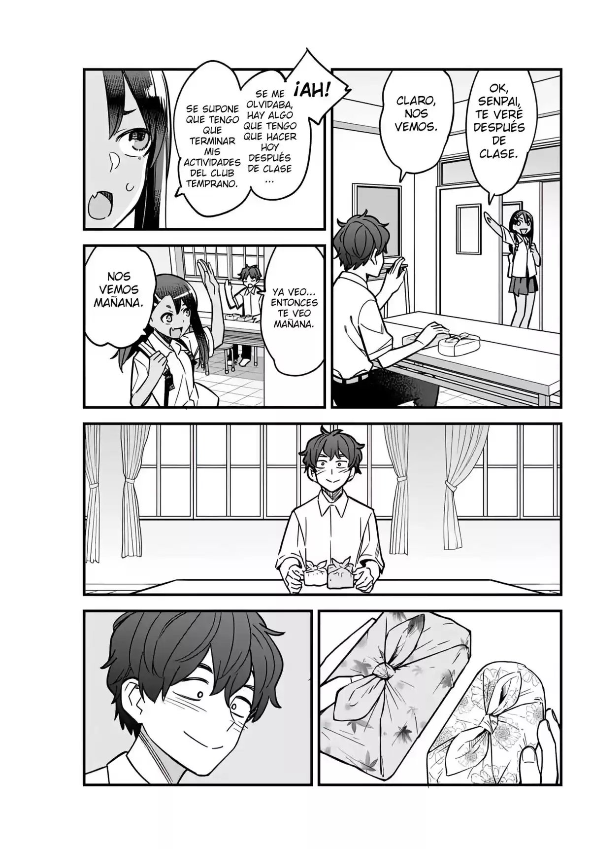 Ijiranaide, Nagatoro-san Capitulo 94: Senpai... estás bajando la guardia página 5