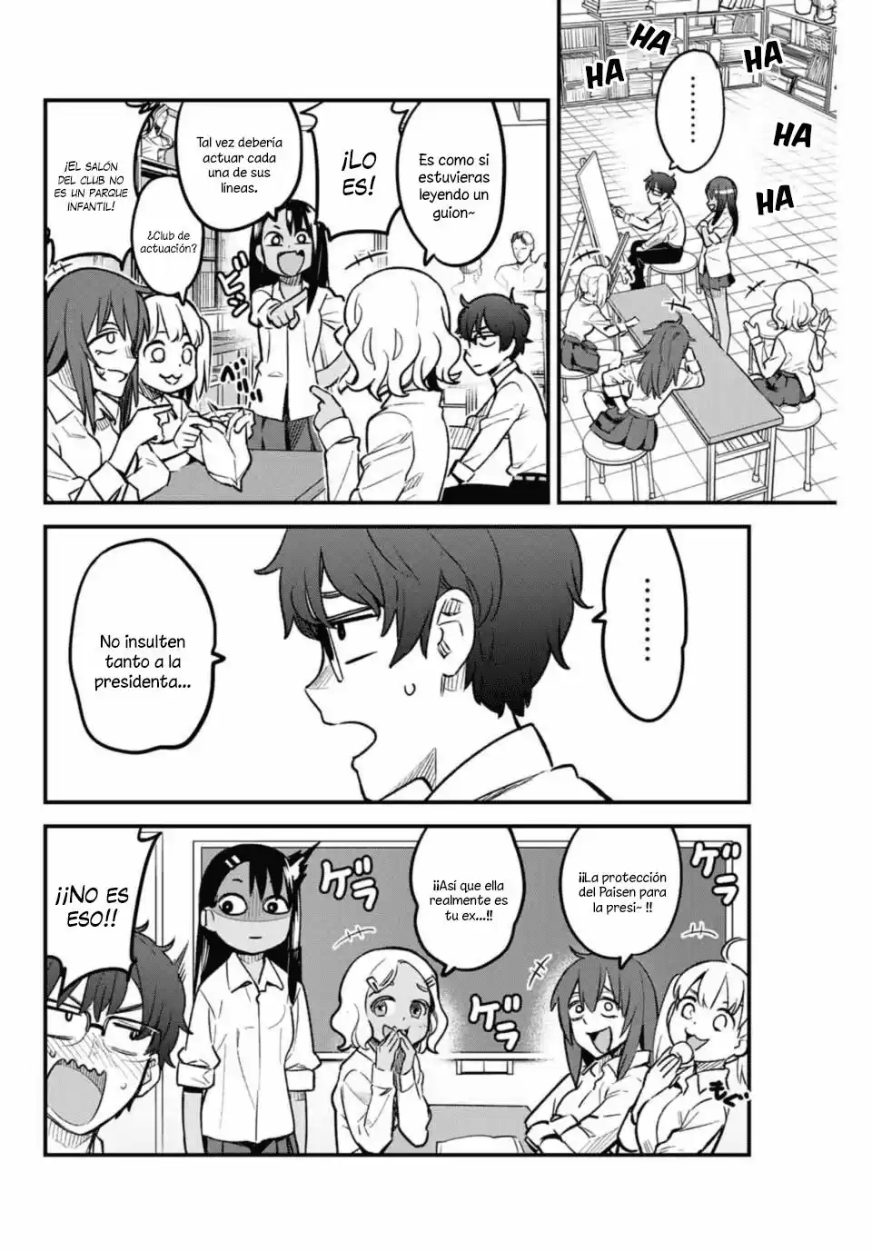 Ijiranaide, Nagatoro-san Capitulo 40: ¿Qué piensas, Senpai? página 3