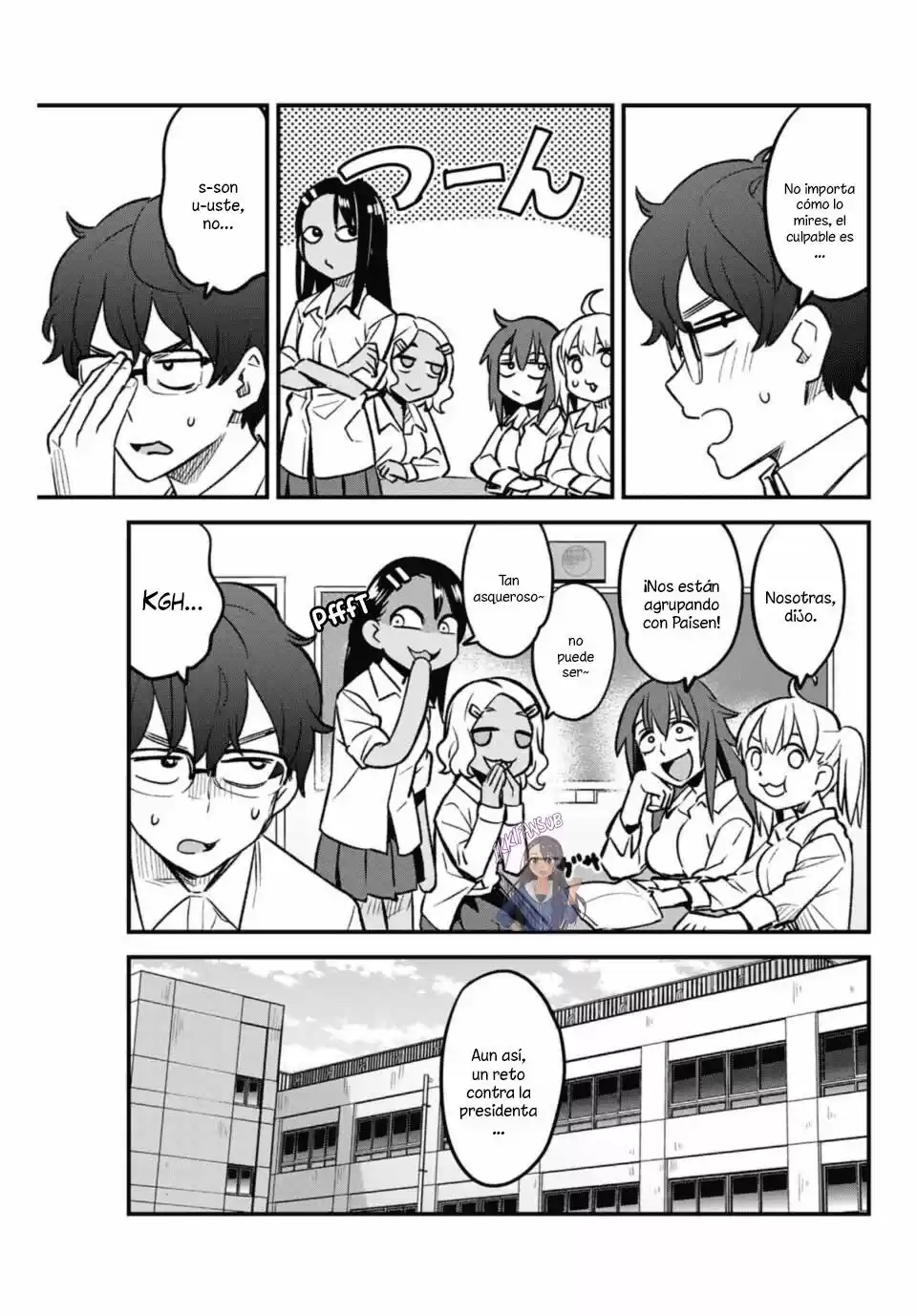 Ijiranaide, Nagatoro-san Capitulo 40: ¿Qué piensas, Senpai? página 4