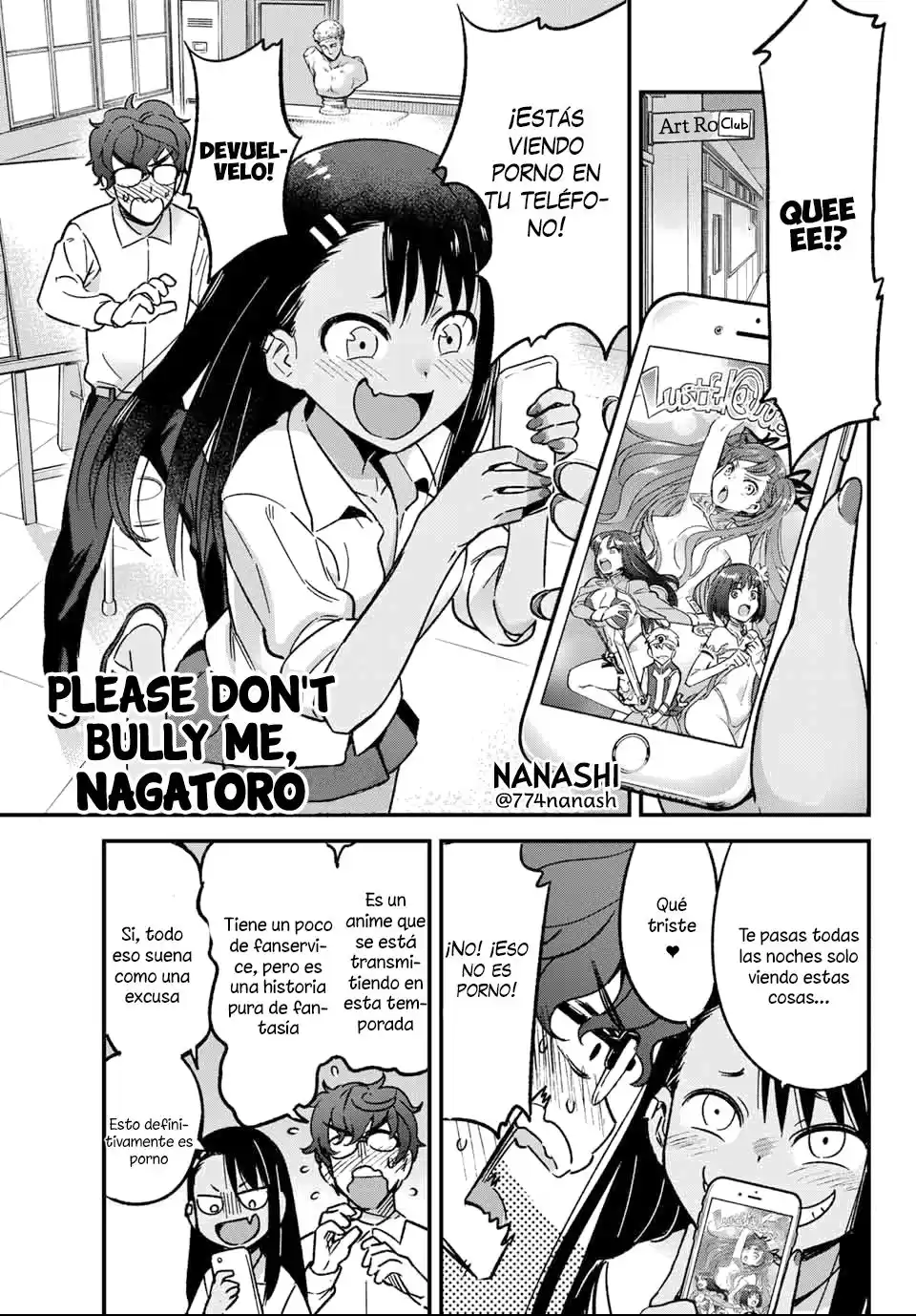 Ijiranaide, Nagatoro-san Capitulo 0: prologo página 2