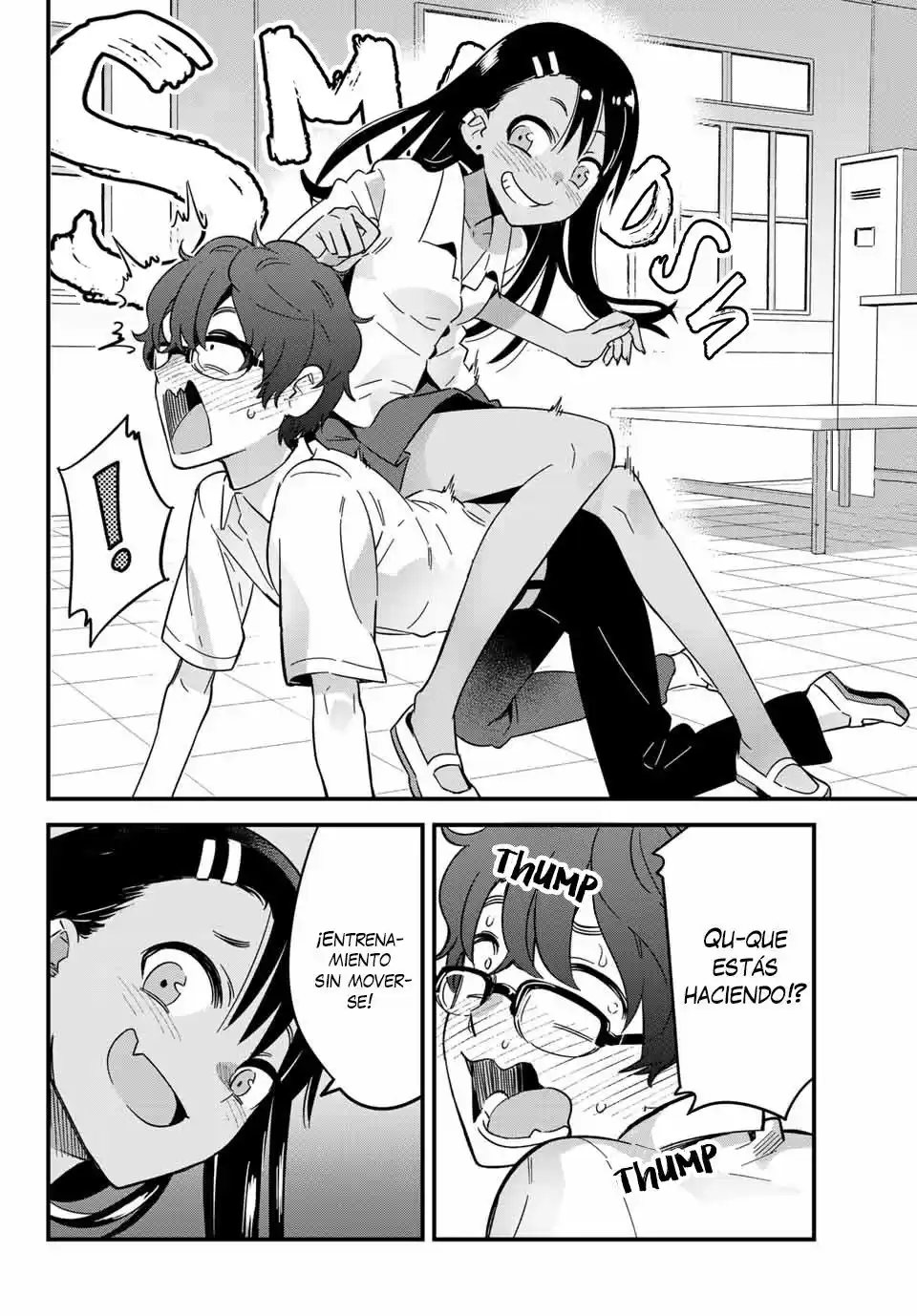 Ijiranaide, Nagatoro-san Capitulo 16: Senpai, tus brazos son muy delgados… página 7